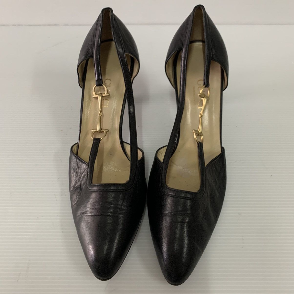 Gucci Gucci Leather Heels Size US 9 / IT 39 - 1 Thumbnail