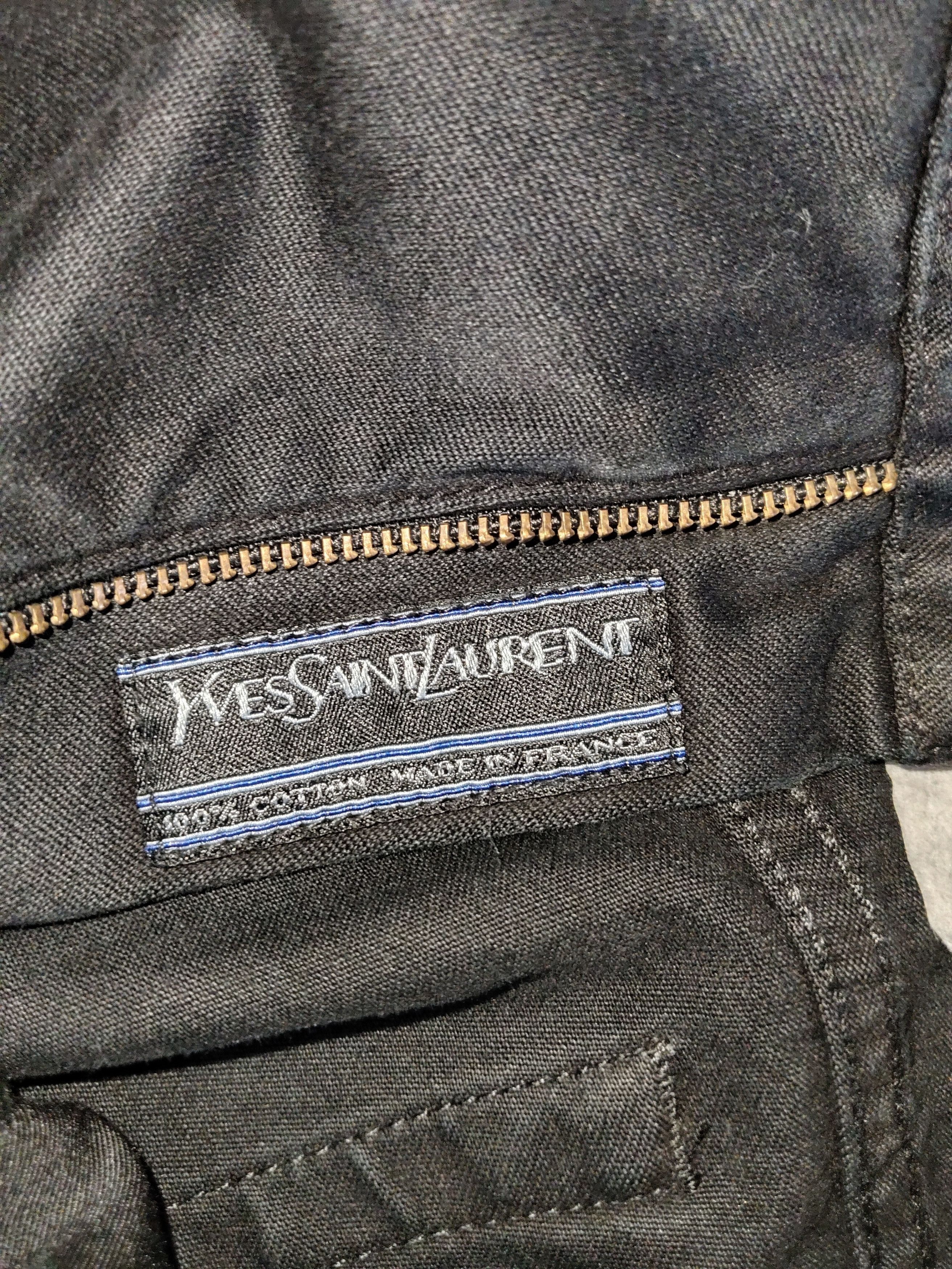 Yves Saint Laurent YVES SAINT LAURENT Black Jeans Size US 34 / EU 50 - 15 Thumbnail