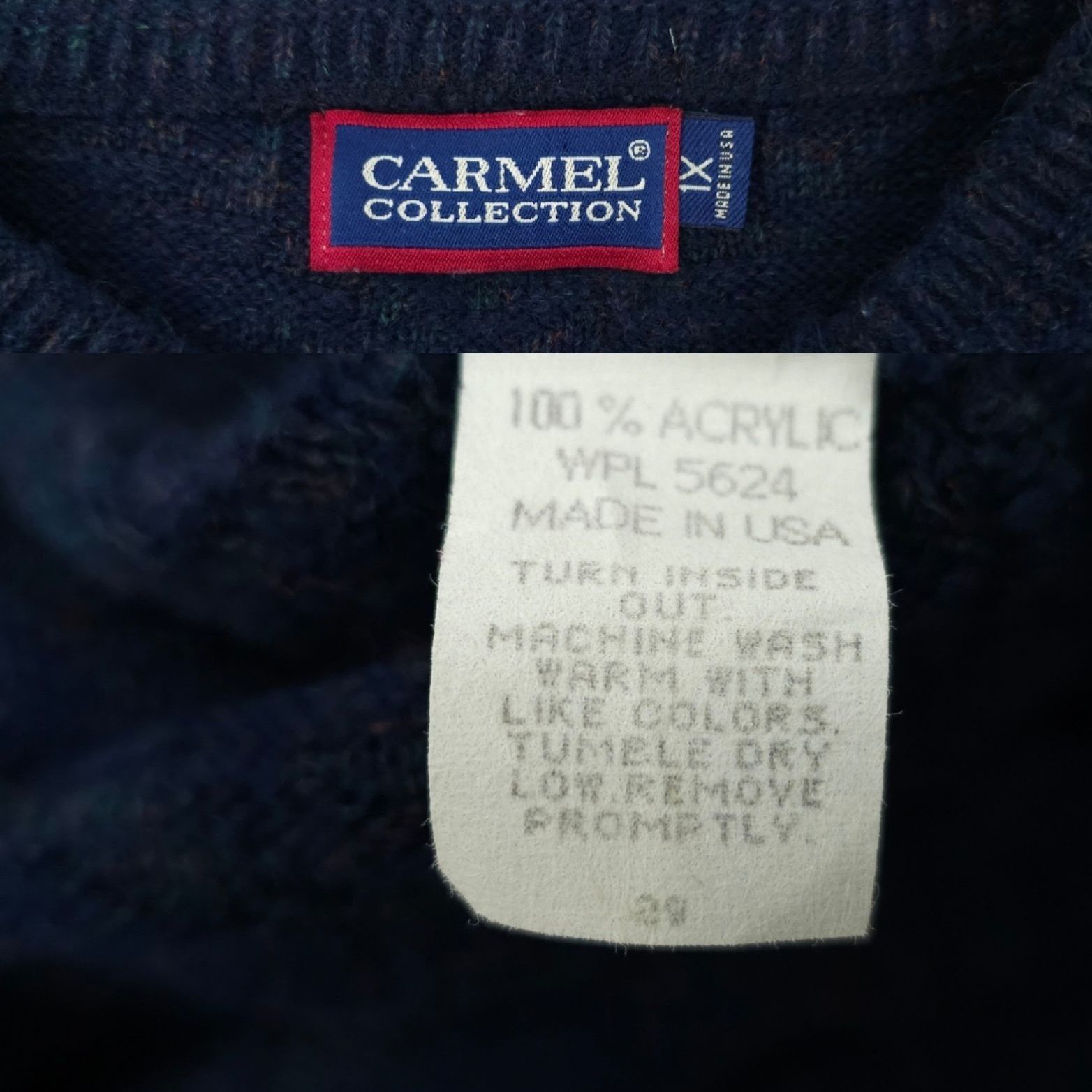 Other Carmel Collection Crewneck Pullover Sweater Size 1X Vintage Size XL / US 12-14 / IT 48-50 - 8 Thumbnail