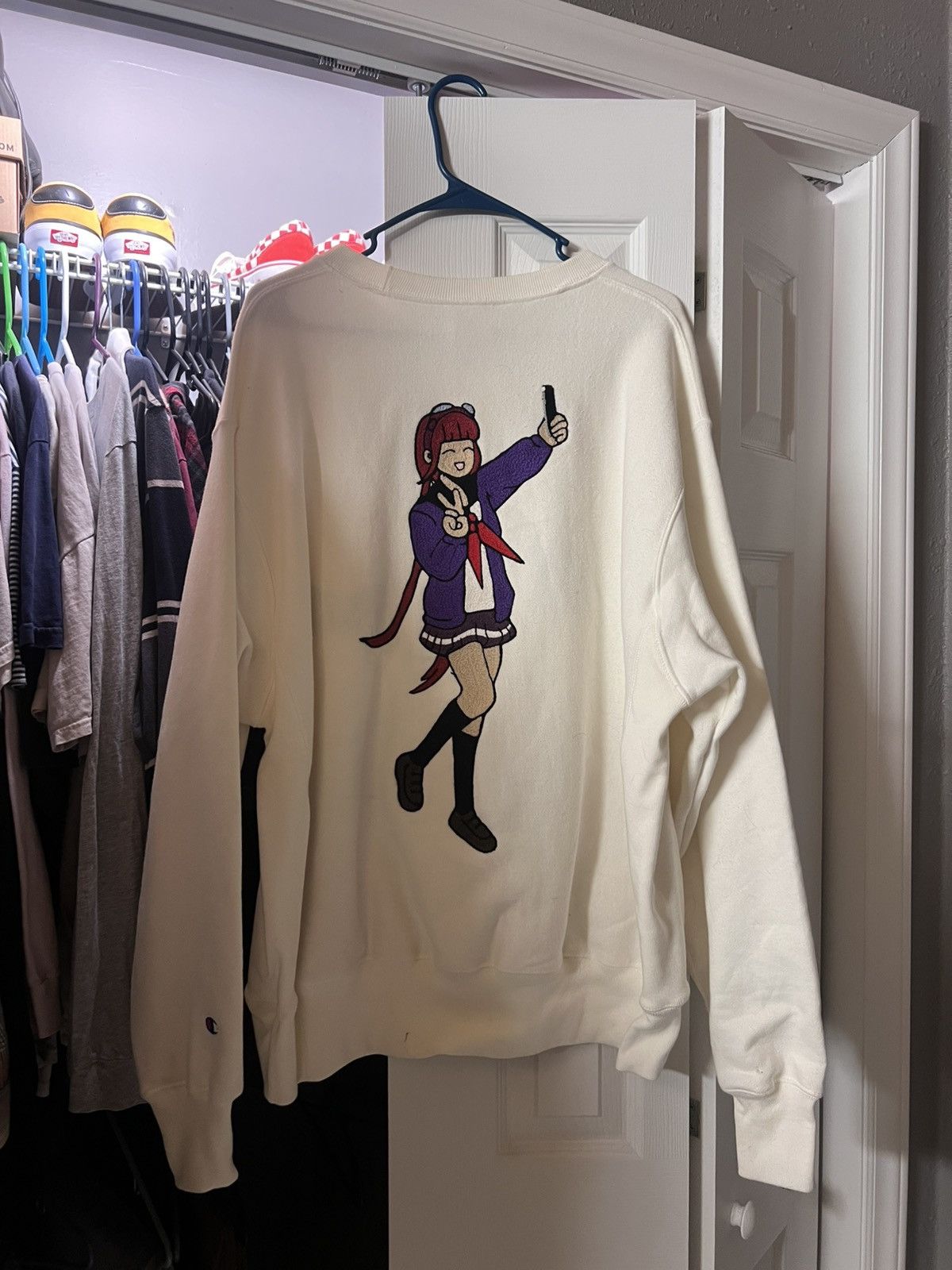 Champion Lil Uzi Vert Sweater Hand Stiched Size US L / EU 52-54 / 3 - 2 Thumbnail