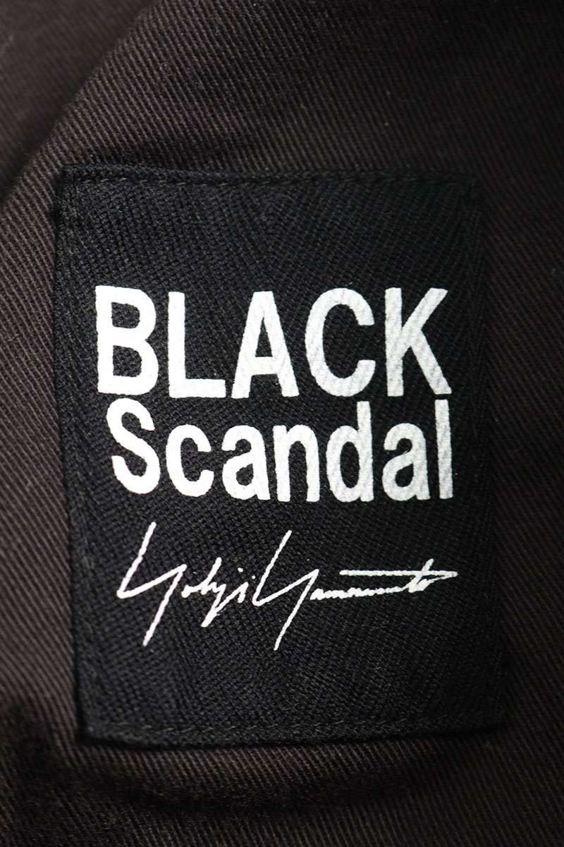 Yohji Yamamoto BLACK Scandal Yohji Yamamoto Double String Work Long Pants Size US 37 - 3 Thumbnail