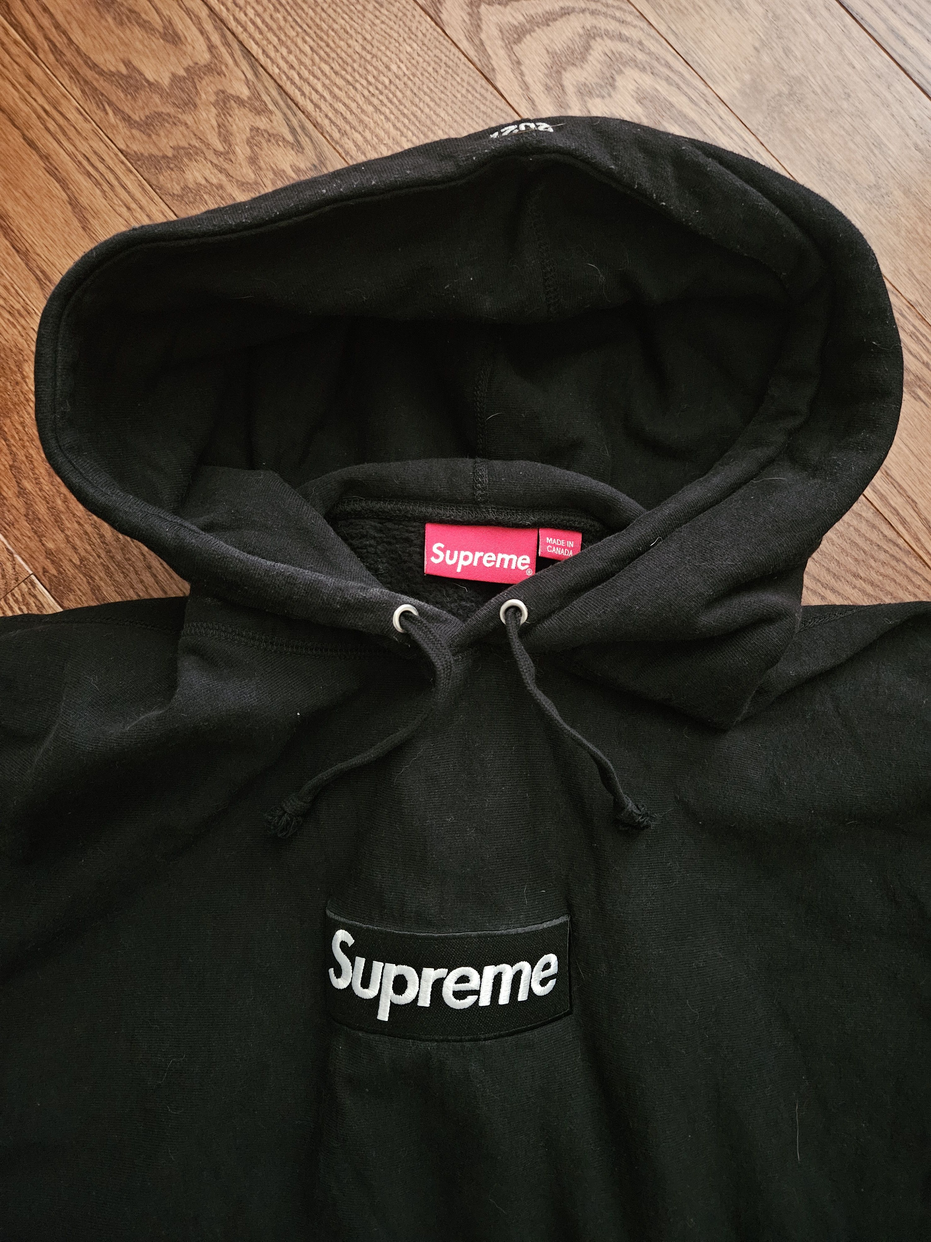 Supreme Supreme Box Logo Hoodie - Black Size US XL / EU 56 / 4 - 1 Thumbnail