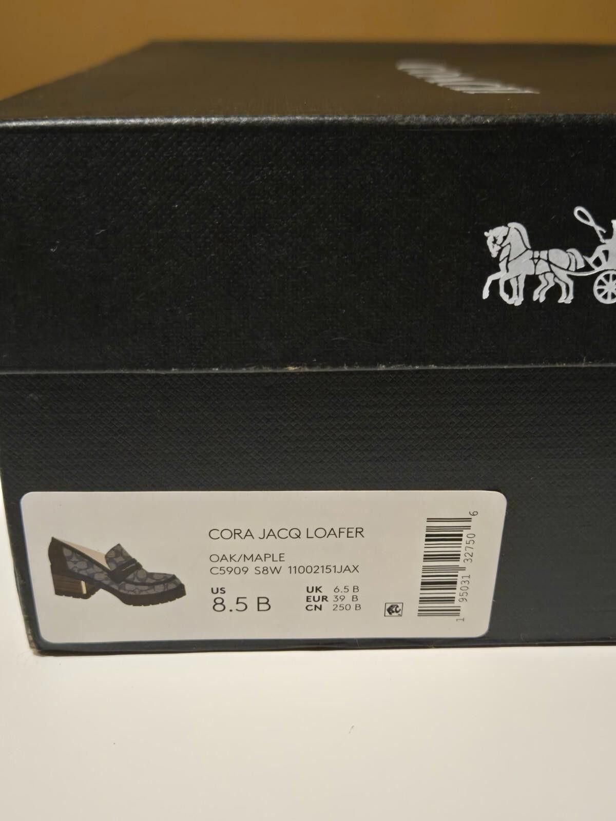Coach Womens Coach Cora Loafer Signature Logo Jacquard 8.5 B NEW Size US 8.5 / IT 38.5 - 3 Thumbnail