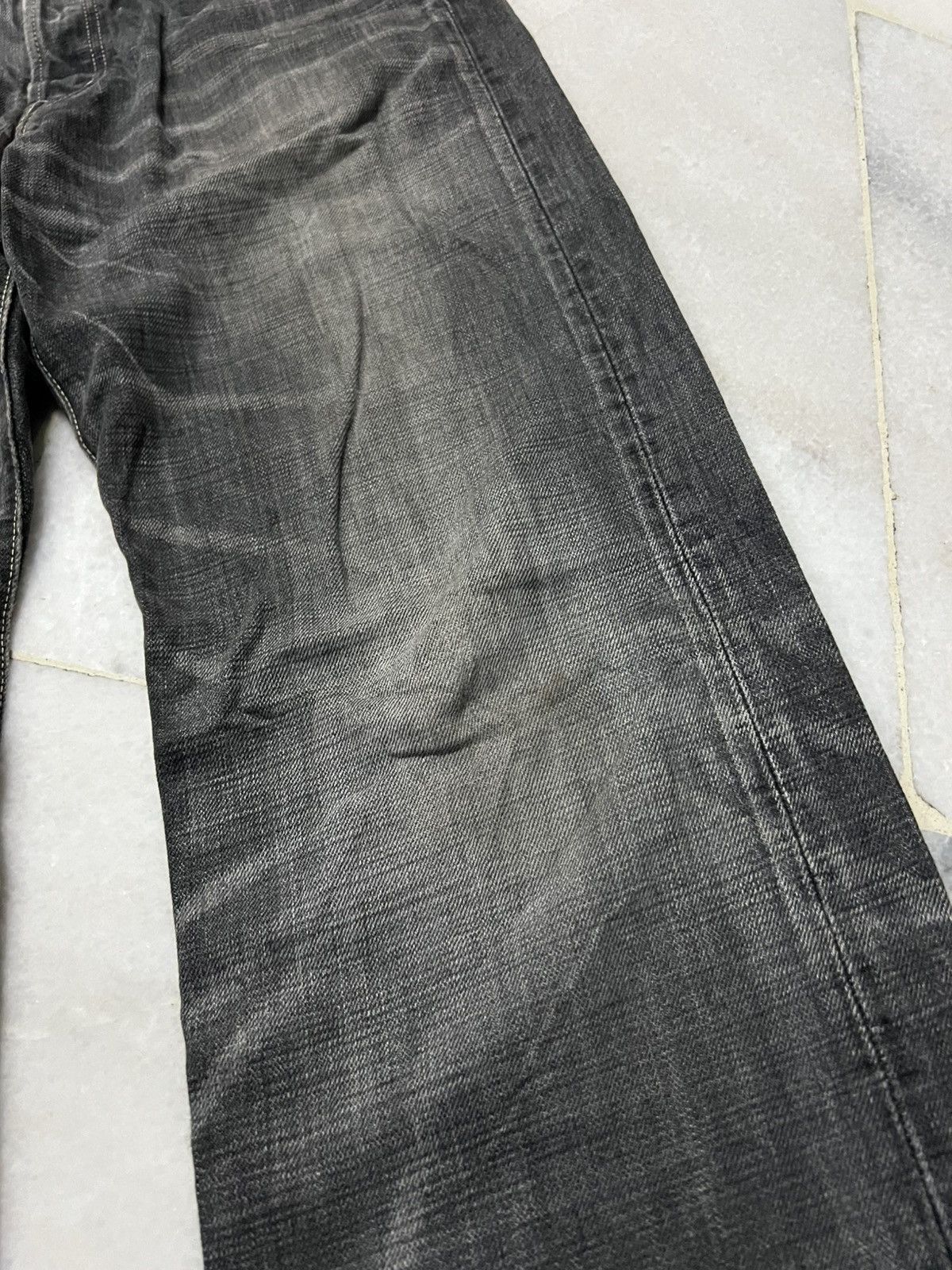 If Six Was Nine × Japanese Brand × Spellbound 💥90’s💥Vintage Spellbound Distress Mud Wash Faded Jean Japan Size US 32 / EU 48 - 8 Thumbnail
