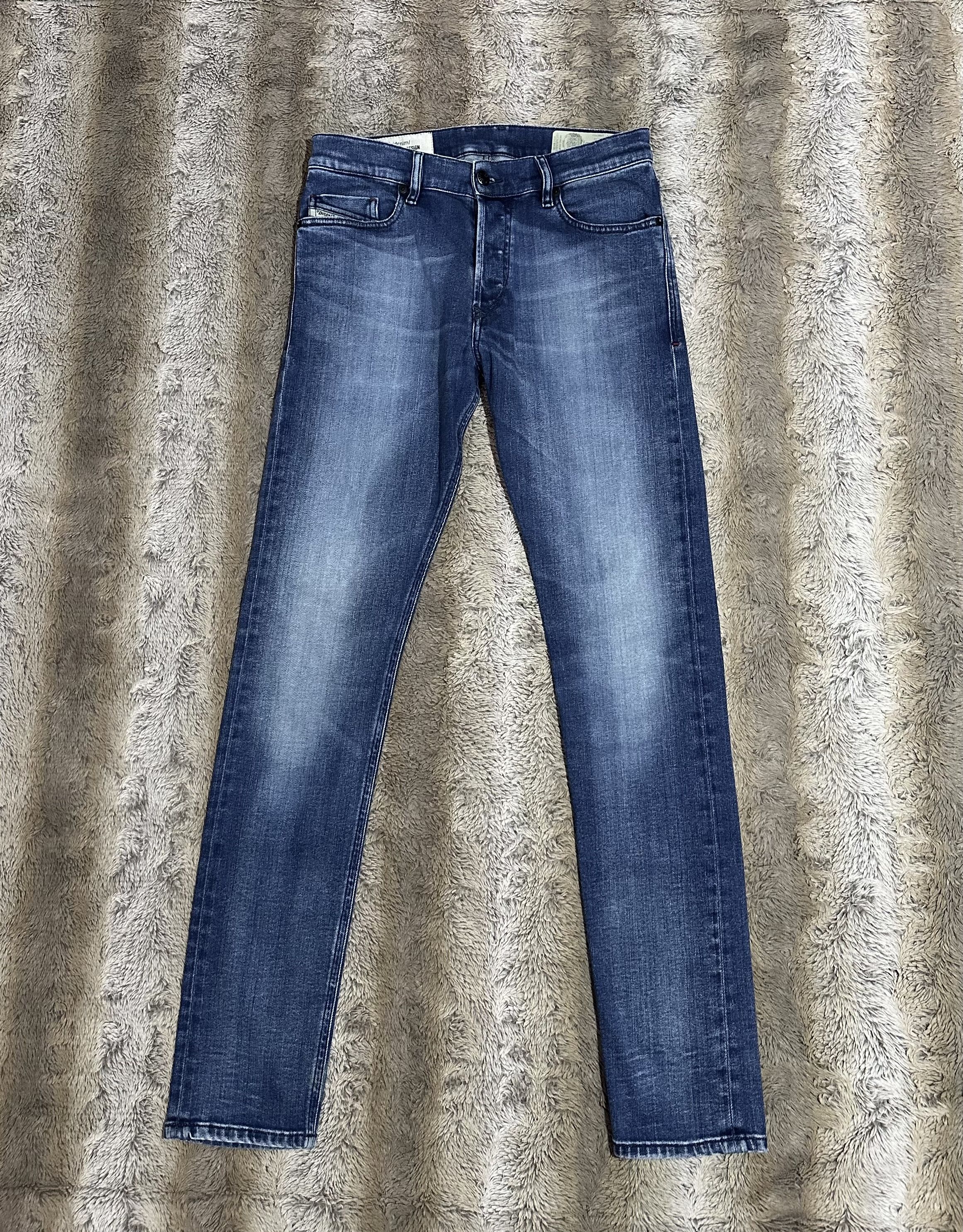 Diesel Diesel Men’s Slim Fit Blue Jeans Denim Classic Wash Size US 32 / EU 48 - 1 Thumbnail