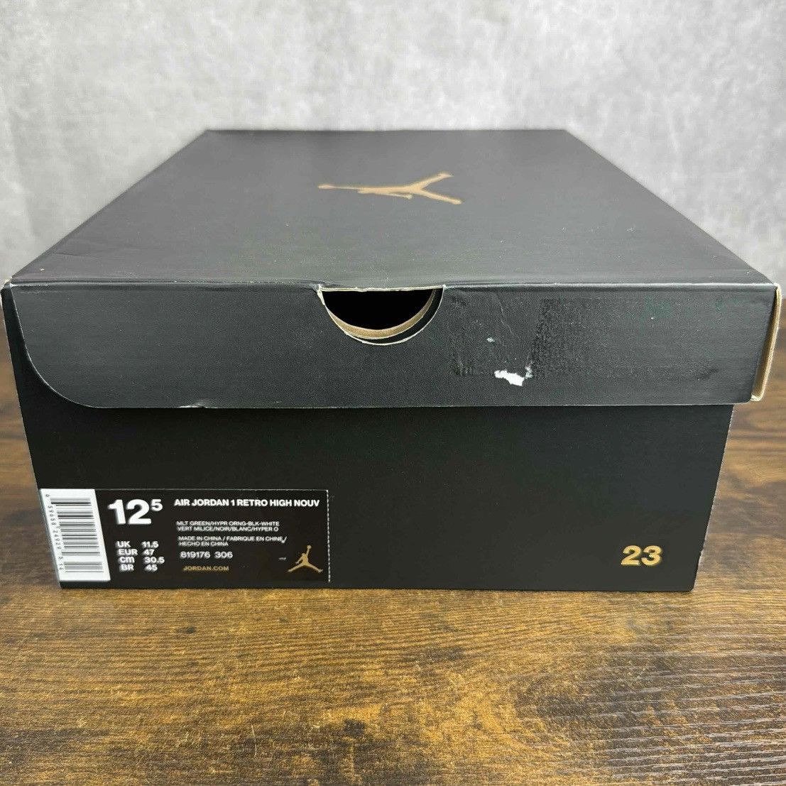 Jordan Brand NEW Air Jordan 1 Retro High Nouveau Militia Green 819176-306 Size US 12.5 / EU 45-46 - 9 Thumbnail