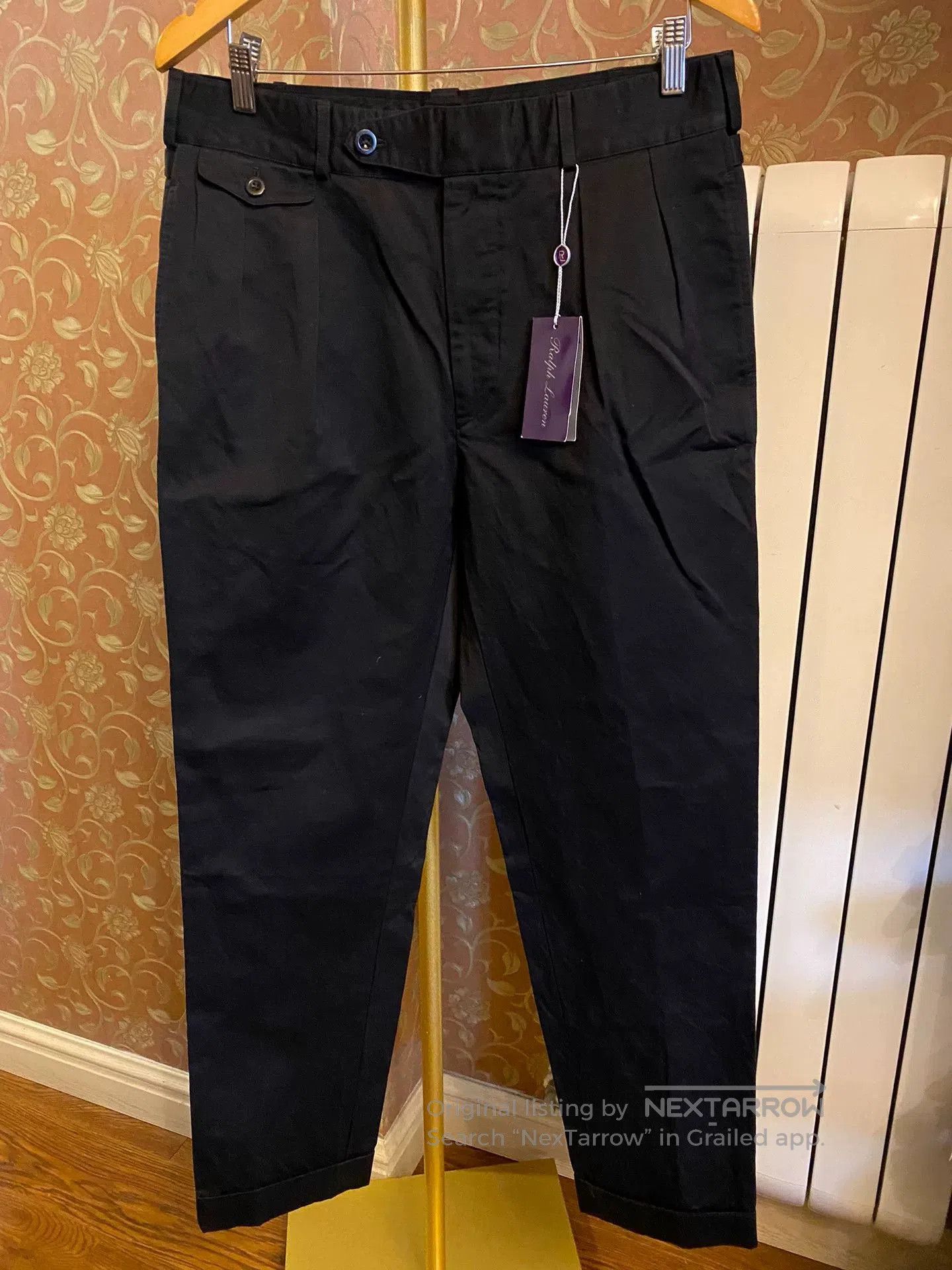 Ralph Lauren Purple Label Ralph Lauren Purple Label Linen Cotton Pants. Size US 34 / EU 50 - 1 Thumbnail