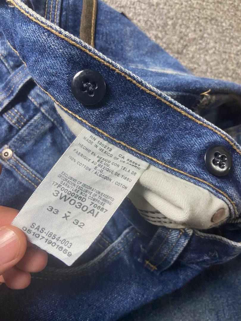 Wrangler Wrangler Double Knee Carpenter Jeans (144) Size US 32 / EU 48 - 5 Thumbnail