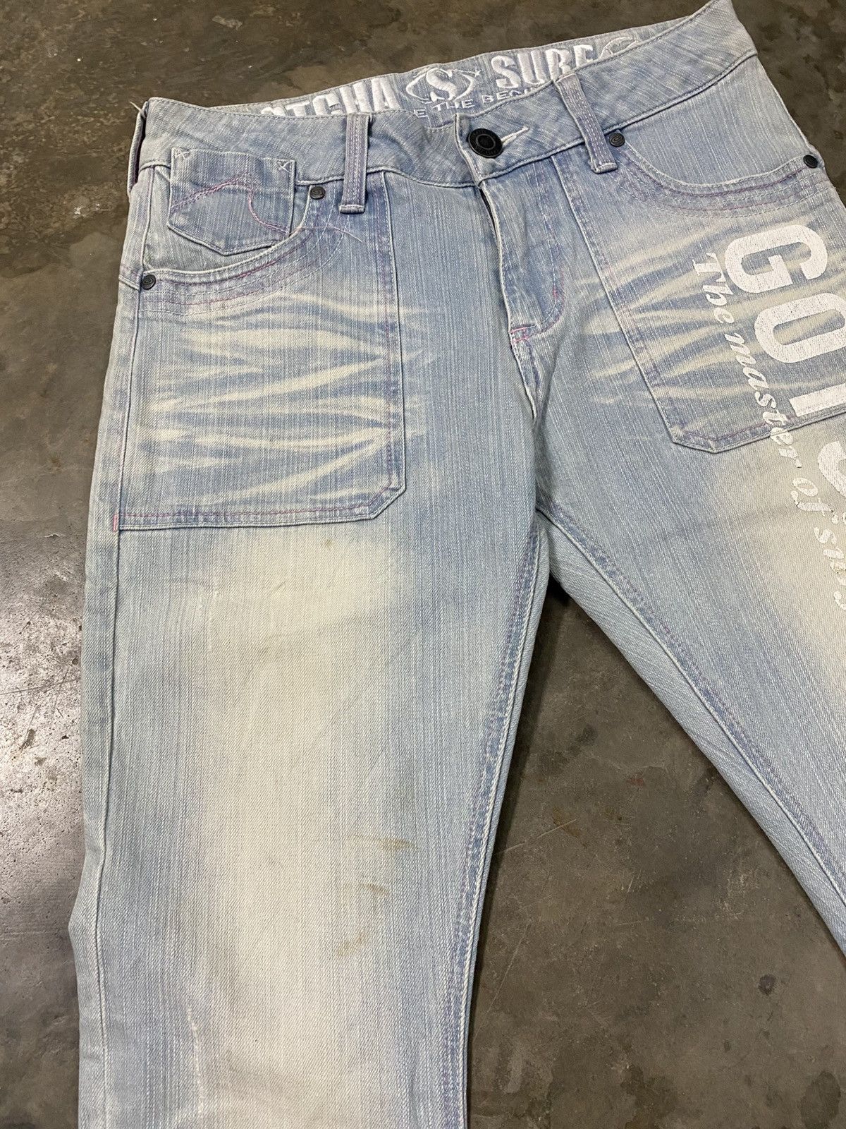 Gotcha × Hysteric Glamour × If Six Was Nine Crazy Jeans Gotcha Master Surfing Signature Jean @273 Size US 31 - 7 Thumbnail