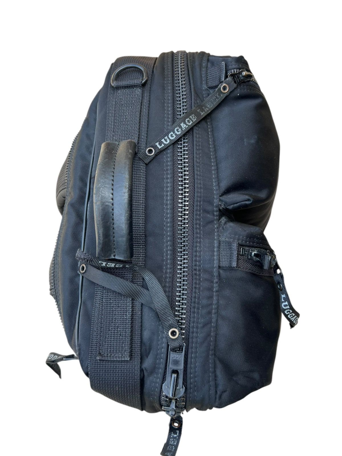 Porter Vintage Luggage Label Yoshida Distress 3 Way Backpack Size ONE SIZE - 14 Thumbnail