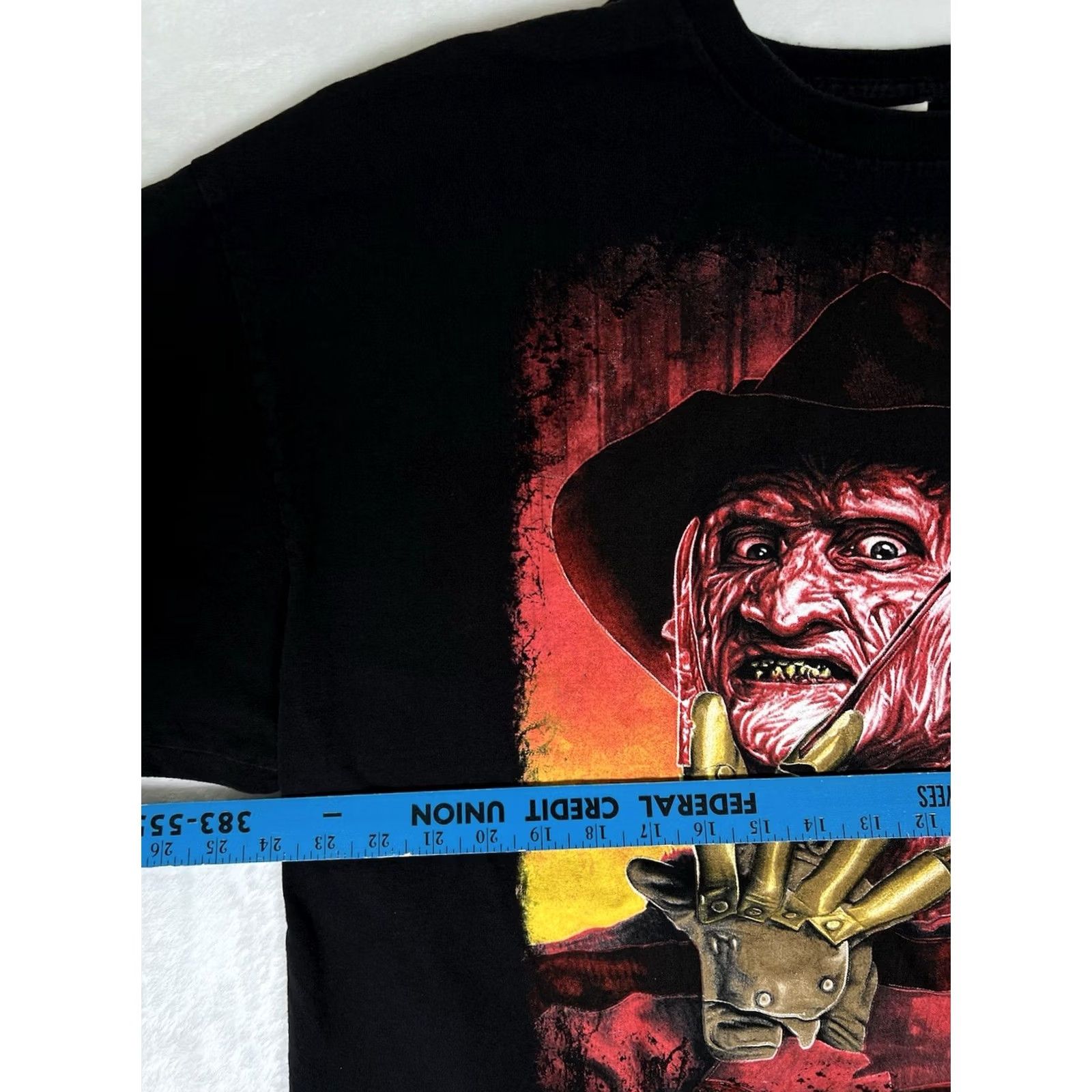Vintage Freddy Krueger T-Shirt 2XL Retro Movie Promo 80s Horror Size US XXL / EU 58 / 5 - 3 Thumbnail