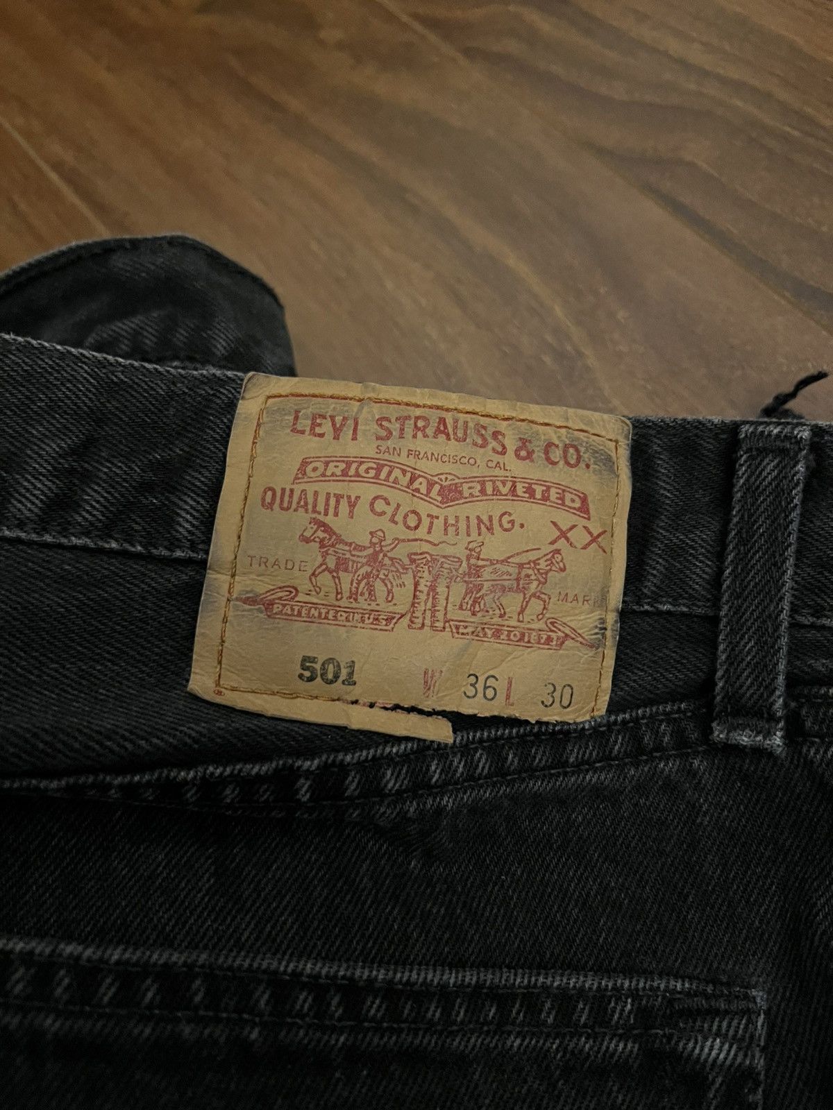 Levi's Vintage 90s Levi’s 501 Denim Jeans Size US 36 / EU 52 - 8 Thumbnail