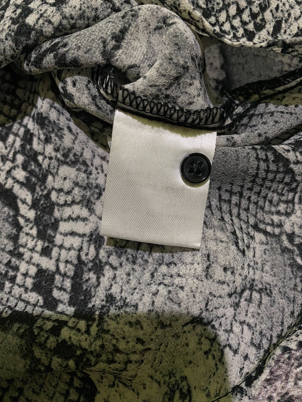 Hysteric Glamour × If Six Was Nine × Japanese Brand Y2k Temt snakeskin ifsixwasnine shirt Size M / US 6-8 / IT 42-44 - 6 Thumbnail