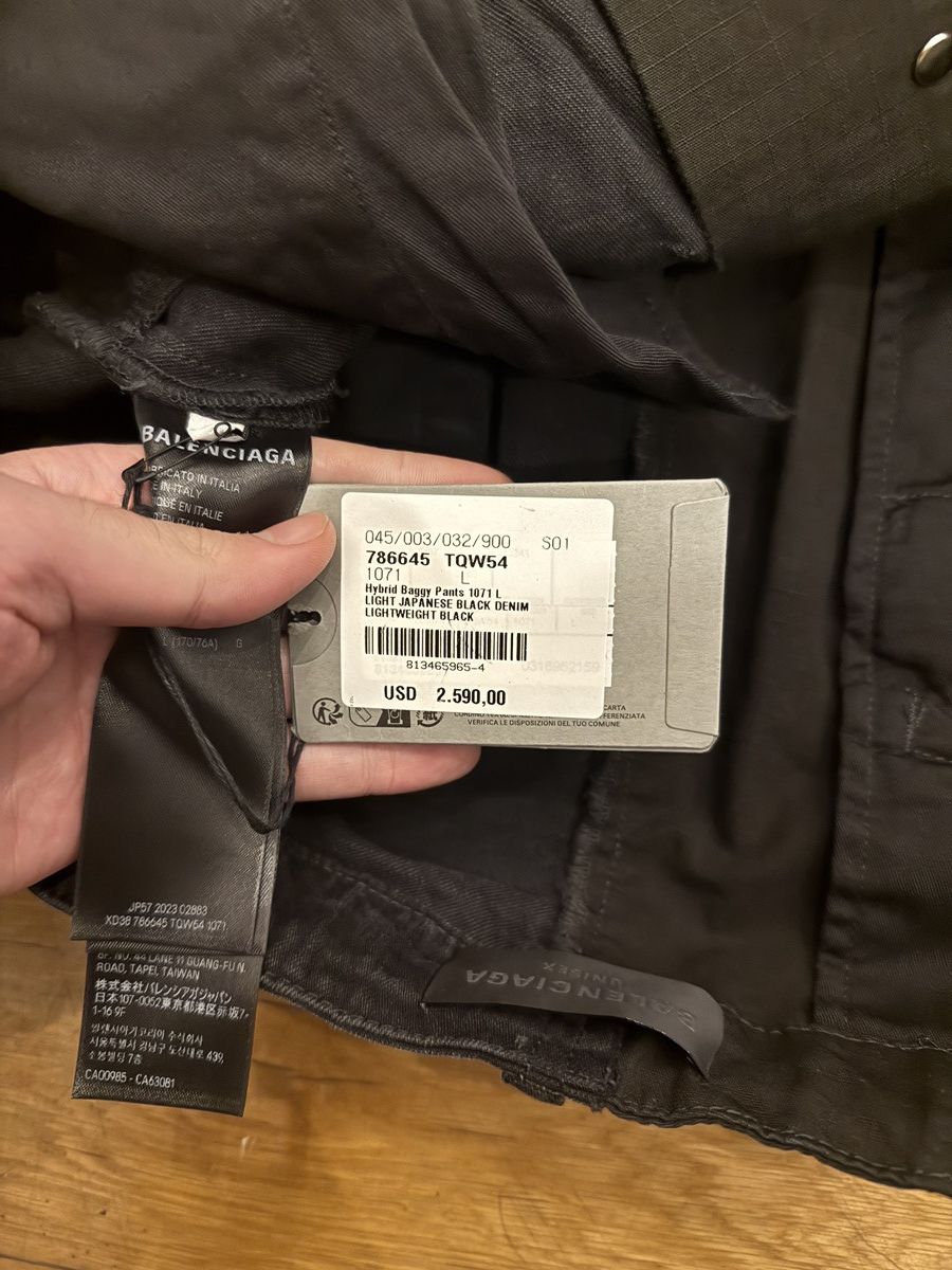 Balenciaga 50/50 Split Cargos Size US 34 / EU 50 - 4 Thumbnail