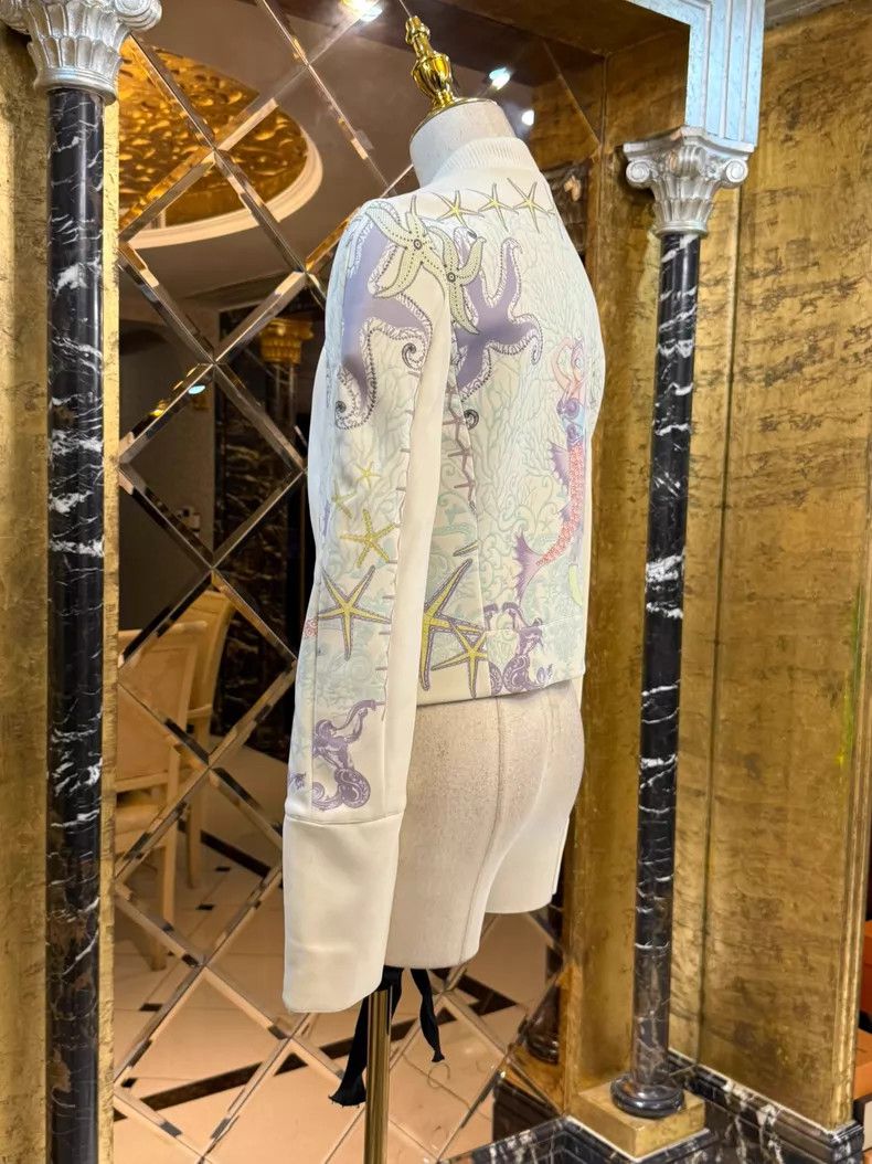 Versace Versace Sea life themed jacket coat Size M / US 6-8 / IT 42-44 - 4 Thumbnail