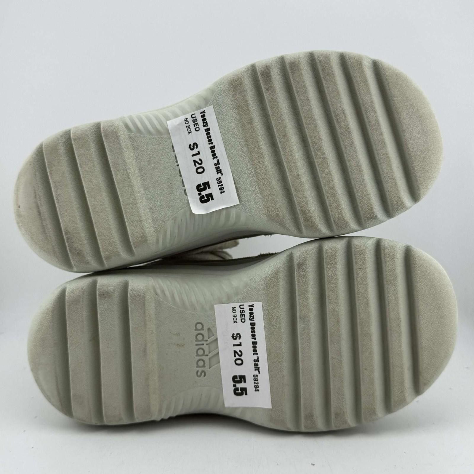 Adidas Adidas Yeezy Desert Boot Salt US 5.5 Used No Box Size US 5.5 / EU 38 - 6 Thumbnail