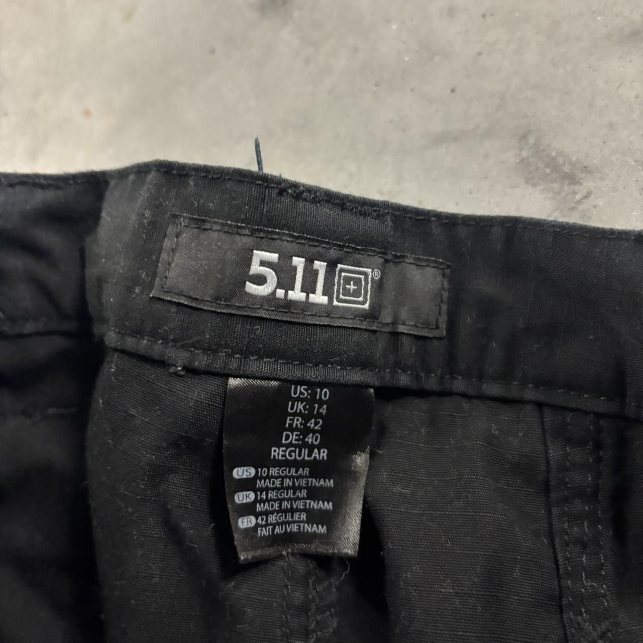 Vintage Crazy Vintage Y2K/2000s Solid Black Streetwear Workwear Cargo Pants! 30x29 Size US 30 / EU 46 - 7 Thumbnail