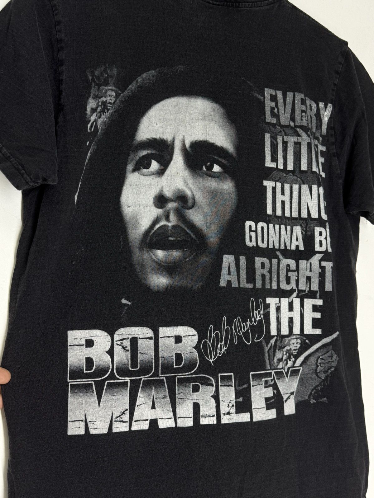 Bob Marley Vintage Bob Marley Every Little Thing Gonna Be Alright Shirt Size US S / EU 44-46 / 1 - 7 Thumbnail