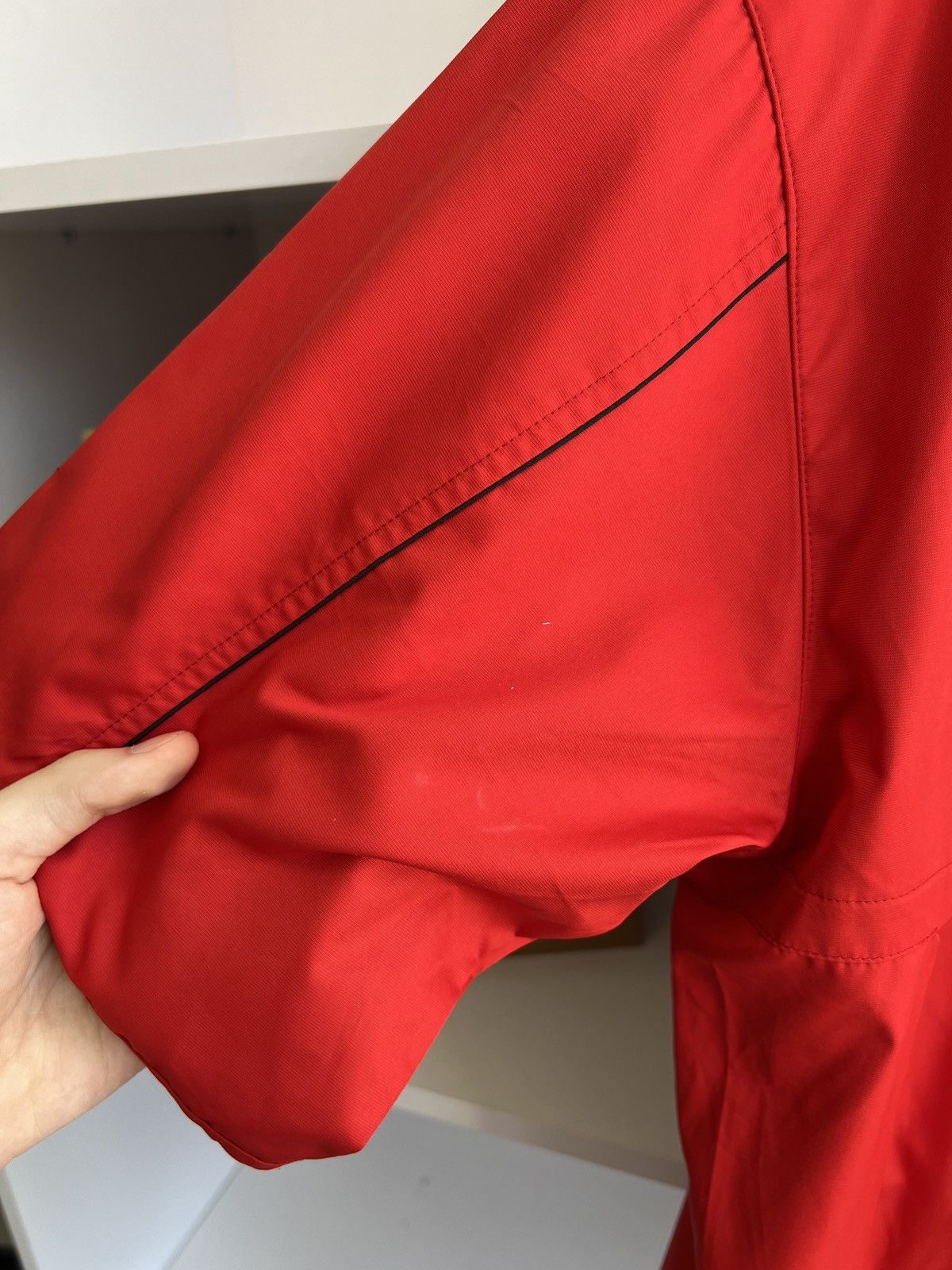Nike × Vintage Vintage NIKE Red Golf Pullover Jacket Size US L / EU 52-54 / 3 - 10 Thumbnail