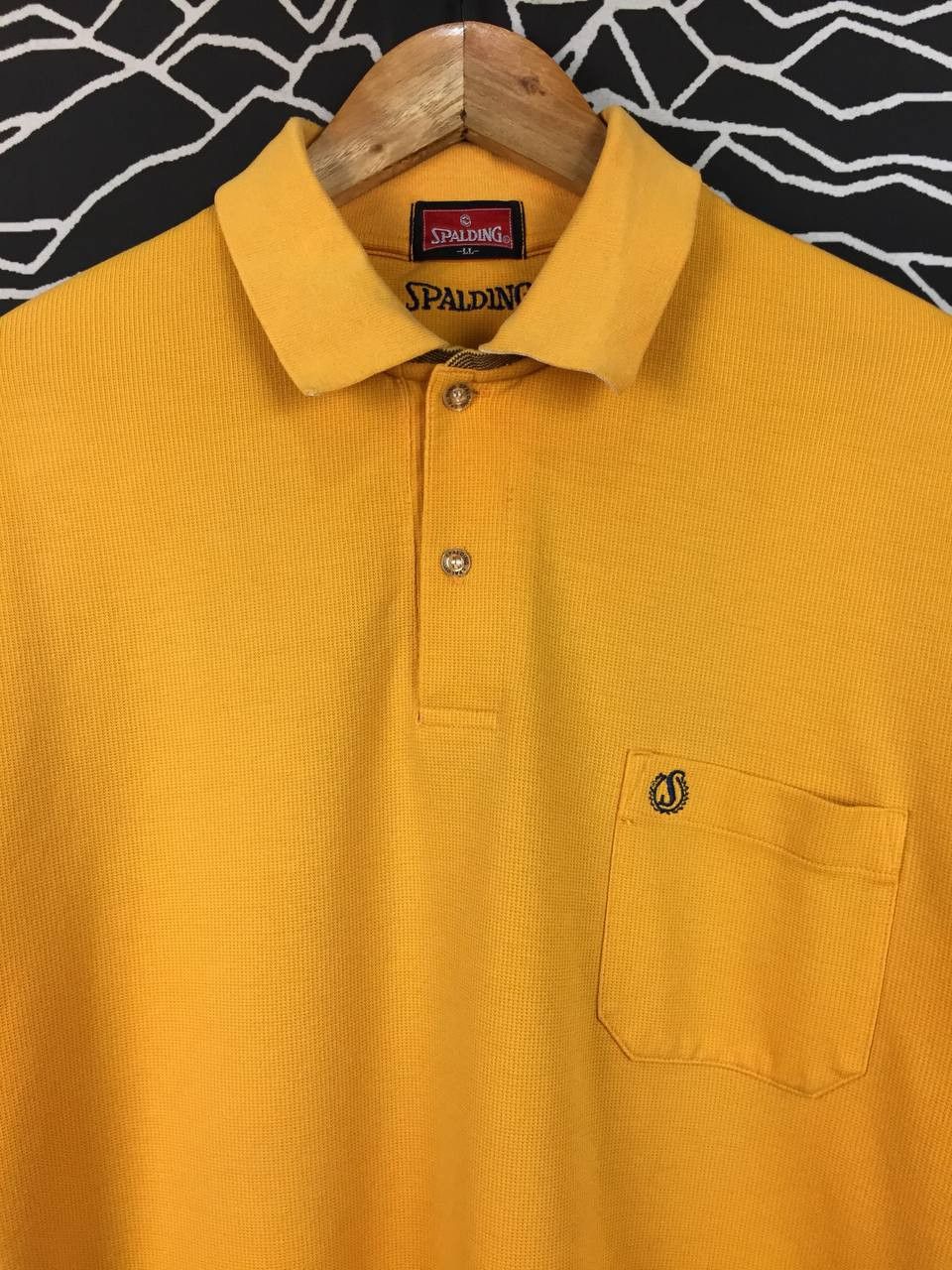 Spalding Vtg Spalding Embroidered Logo Retro Long Sleeve Shirt Size US XL / EU 56 / 4 - 3 Thumbnail