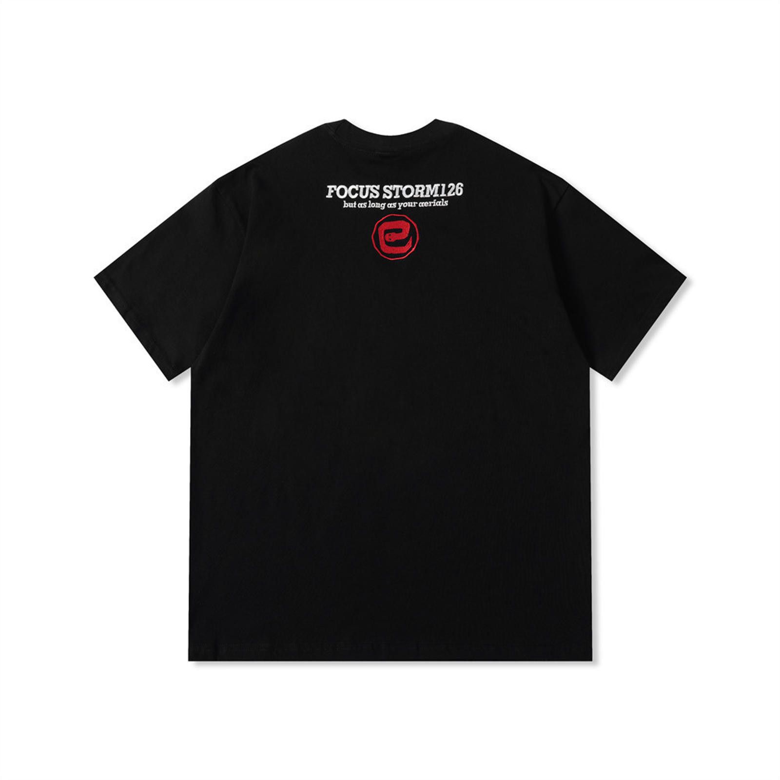 Other Focus Storm Black Graphic T-Shirt Size US L / EU 52-54 / 3 - 2 Thumbnail