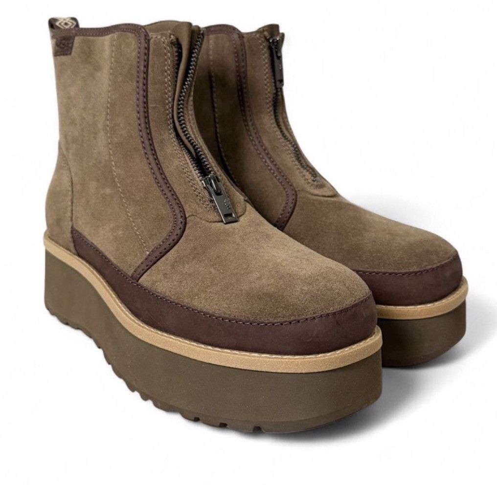 Ugg UGG W CityFunc Zip Brown Platform Boots Size 10 Size US 10 / IT 40 - 1 Thumbnail
