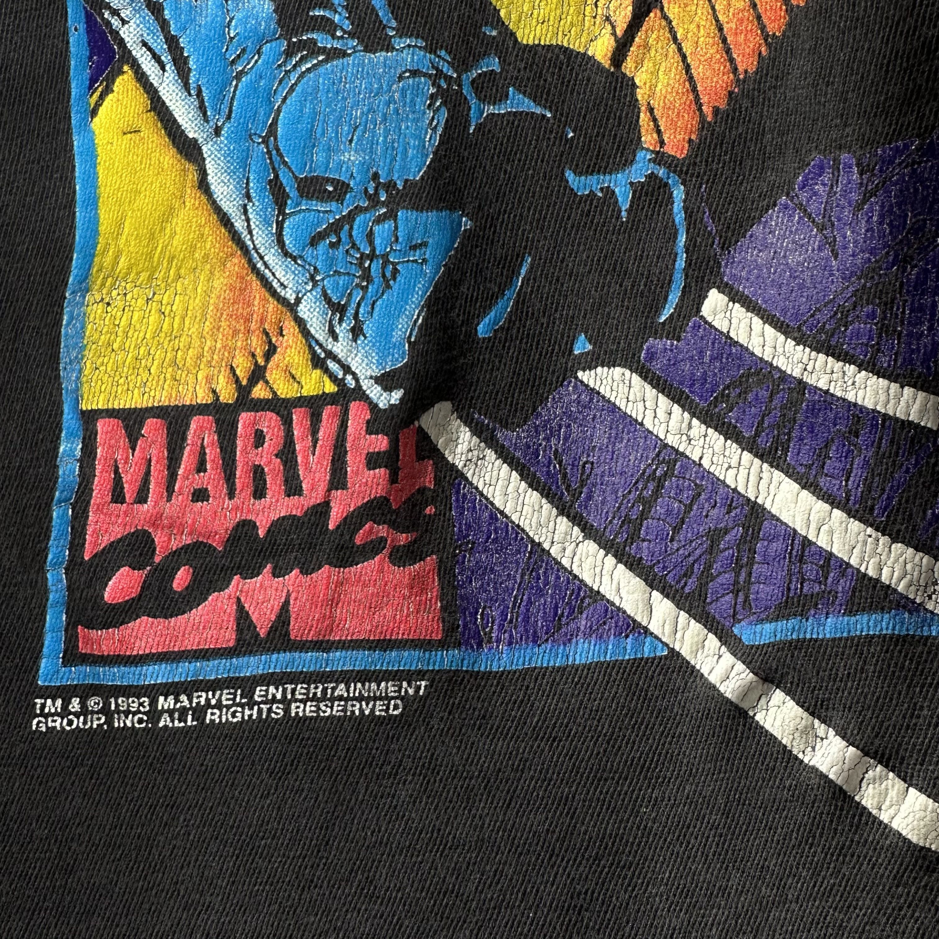 Other Vintage Super Rare 1993 Wolverine X-Men T-shirt XL Size US XL / EU 56 / 4 - 3 Thumbnail
