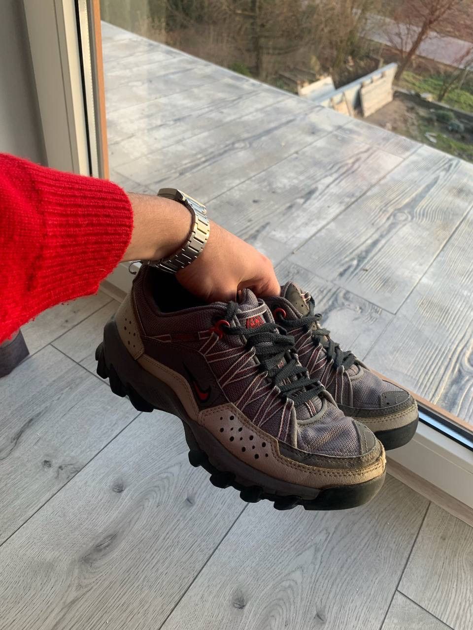 Vintage Vintage Nike ACG Trail Sneakers Rare Y2K US 5.5 Size US 5.5 / EU 38 - 4 Thumbnail