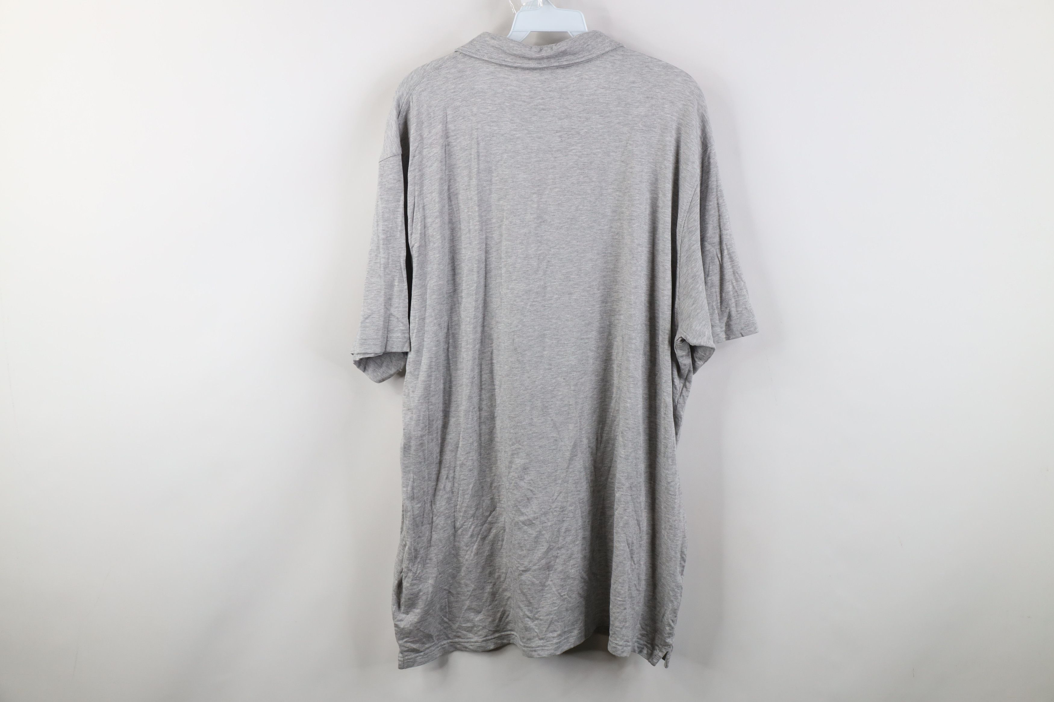 Peter Millar Peter Millar Jersey Knit Short Sleeve Golf Polo Shirt Gray Size US XL / EU 56 / 4 - 9 Thumbnail