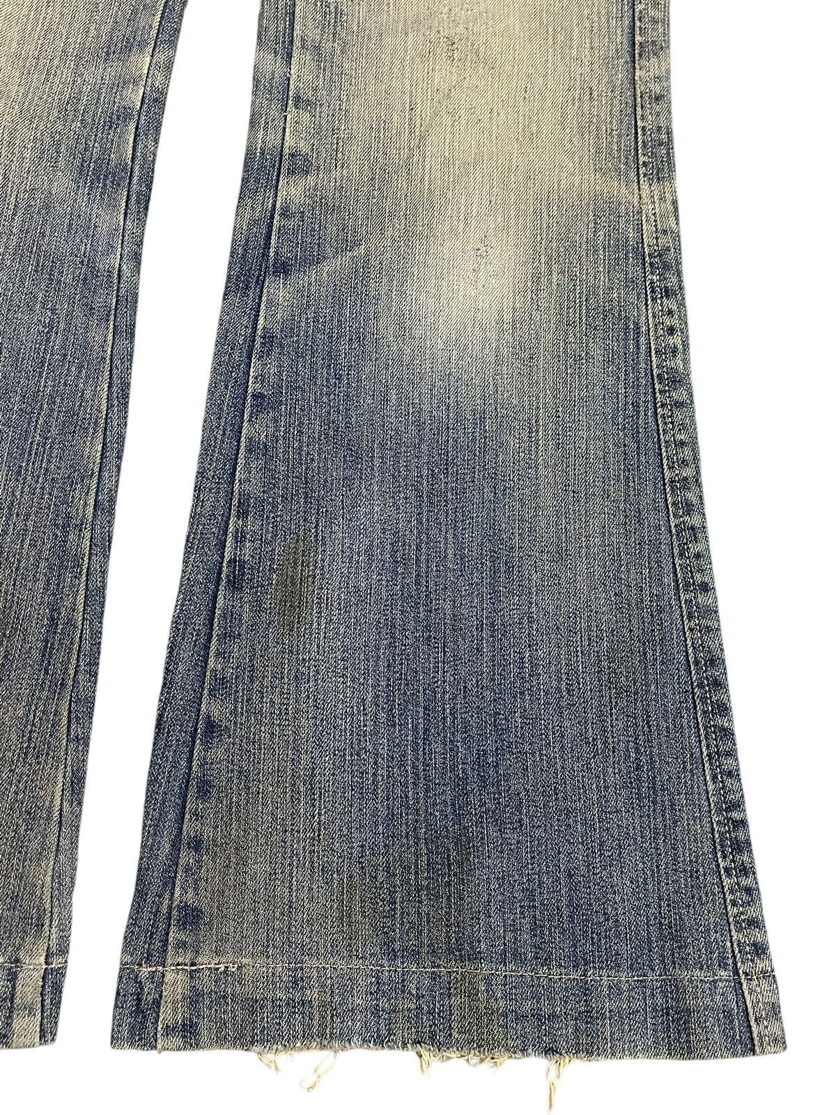 Tornado Mart Vintage Japanese Brand Mud Faded Wash Style Flare Jeans Size US 28 / EU 44 - 6 Thumbnail