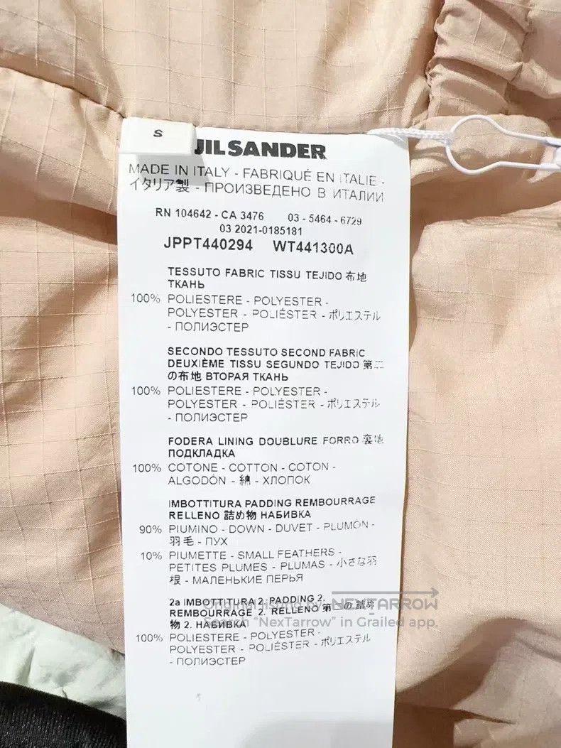 Jil Sander Jil Sander Mint Green Colorblock Puffer Down Jacket Size S / US 4 / IT 40 - 9 Thumbnail