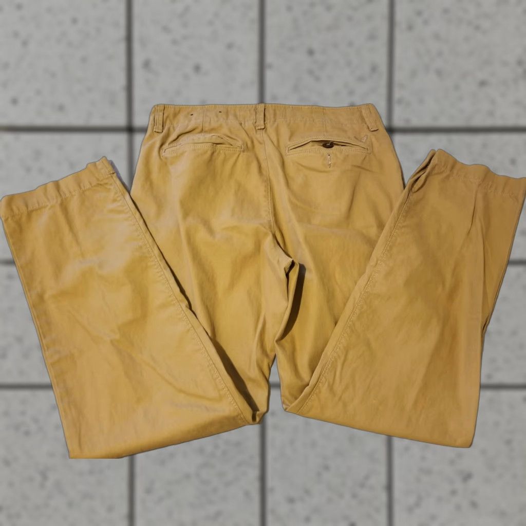 American Eagle Outfitters VINTAGE American Eagle Outfitters Khaki Dress Pants 29x30 Cotton Slack Chino Trouser Mens Beige 29x30 Regular Inches Pants Size US 29 - 1 Thumbnail