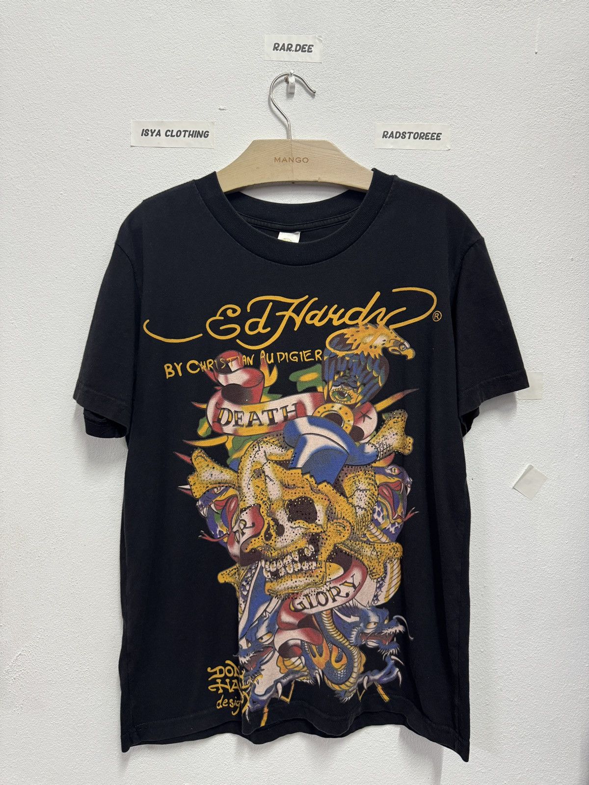 Ed Hardy Vintage Ed Hardy Death Glory Tee Size US M / EU 48-50 / 2 - 1 Thumbnail