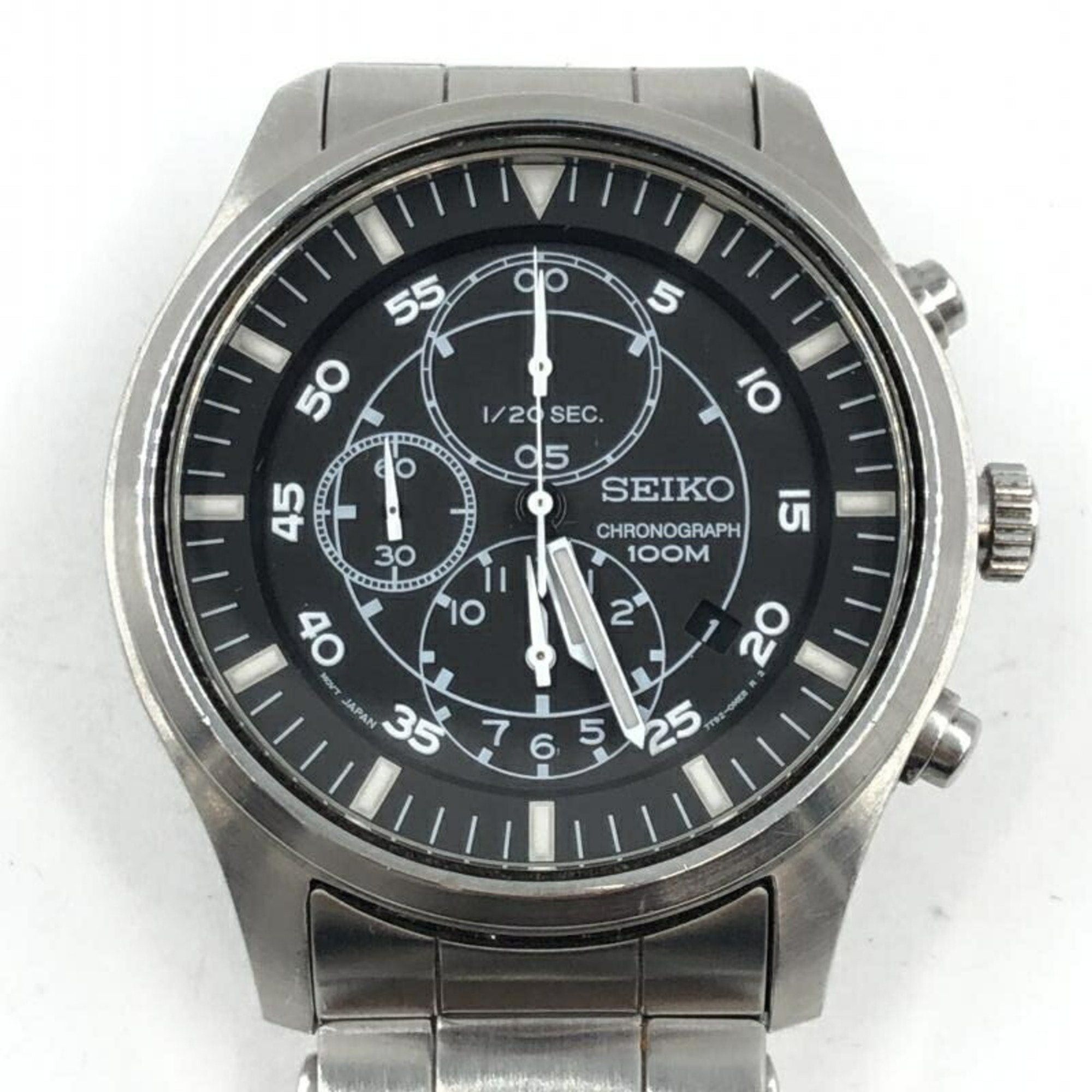 image of Seiko 7T92-0Js0 Wristwatch Quartz in Blue, Women's