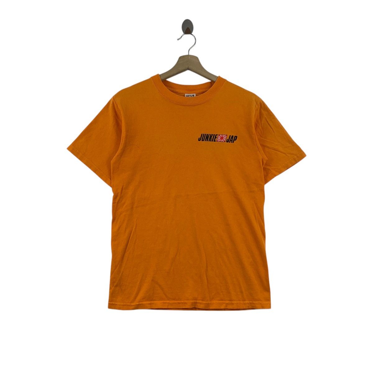 Japanese Brand × Vintage Vintage JUNKIE JAP Japanese Brand Logo Print Orange Short Size US S / EU 44-46 / 1 - 3 Thumbnail