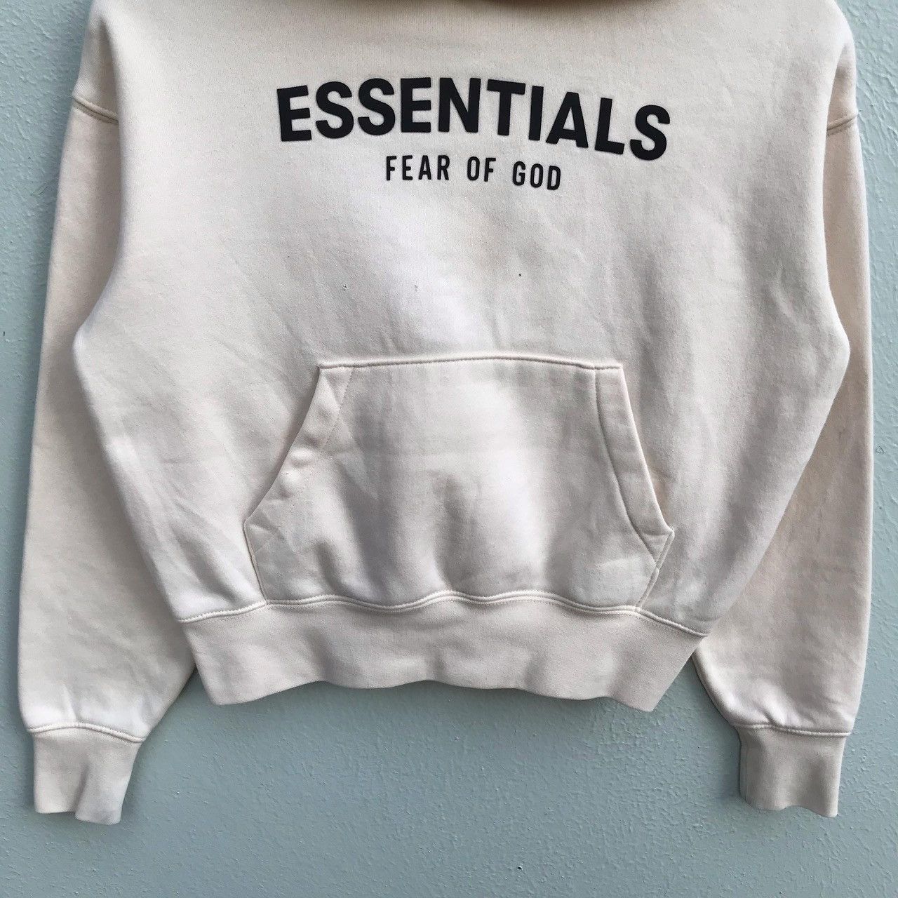 Essentials Essential Fear Of God CropTop Hoodie Size S / US 4 / IT 40 - 3 Thumbnail