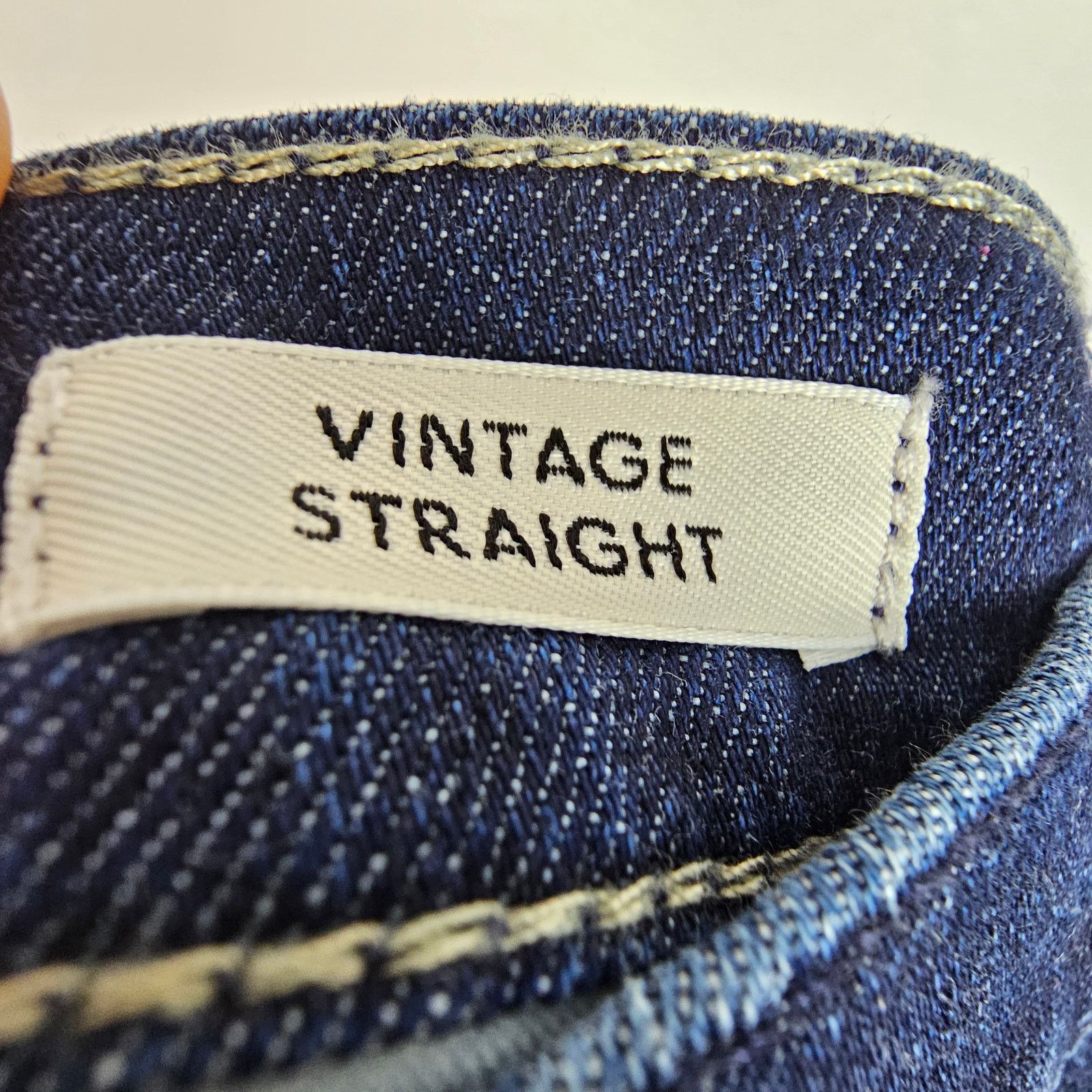 J.Crew J. Crew Womens Vintage Straight Leg Jeans Size 27 Tuxedo Size 27" / US 4 / IT 40 - 9 Thumbnail