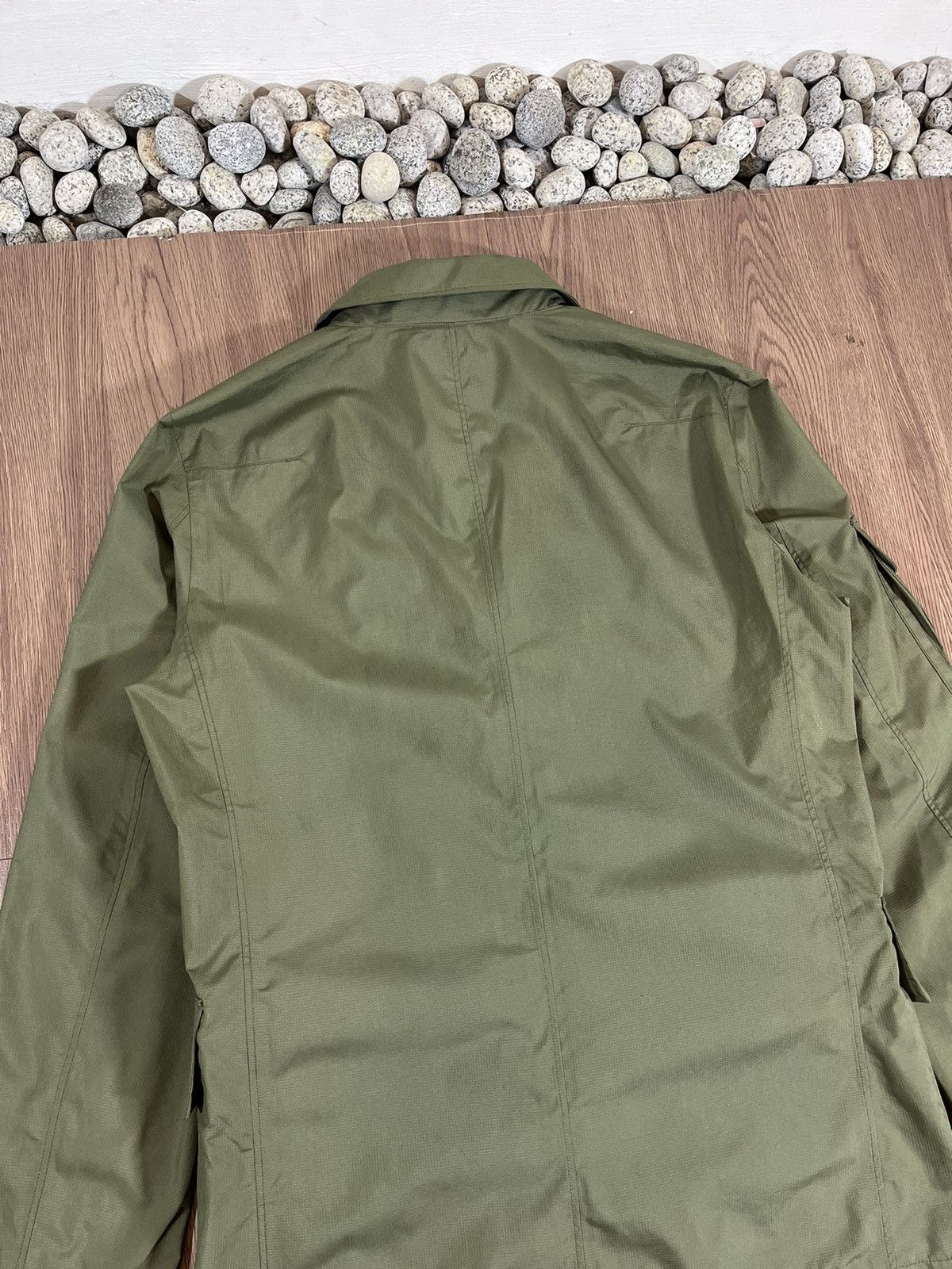Y-3 Adidas Y-3 Gore-Tex Technical Tailored Blazer – Olive Green Size 40R - 5 Thumbnail