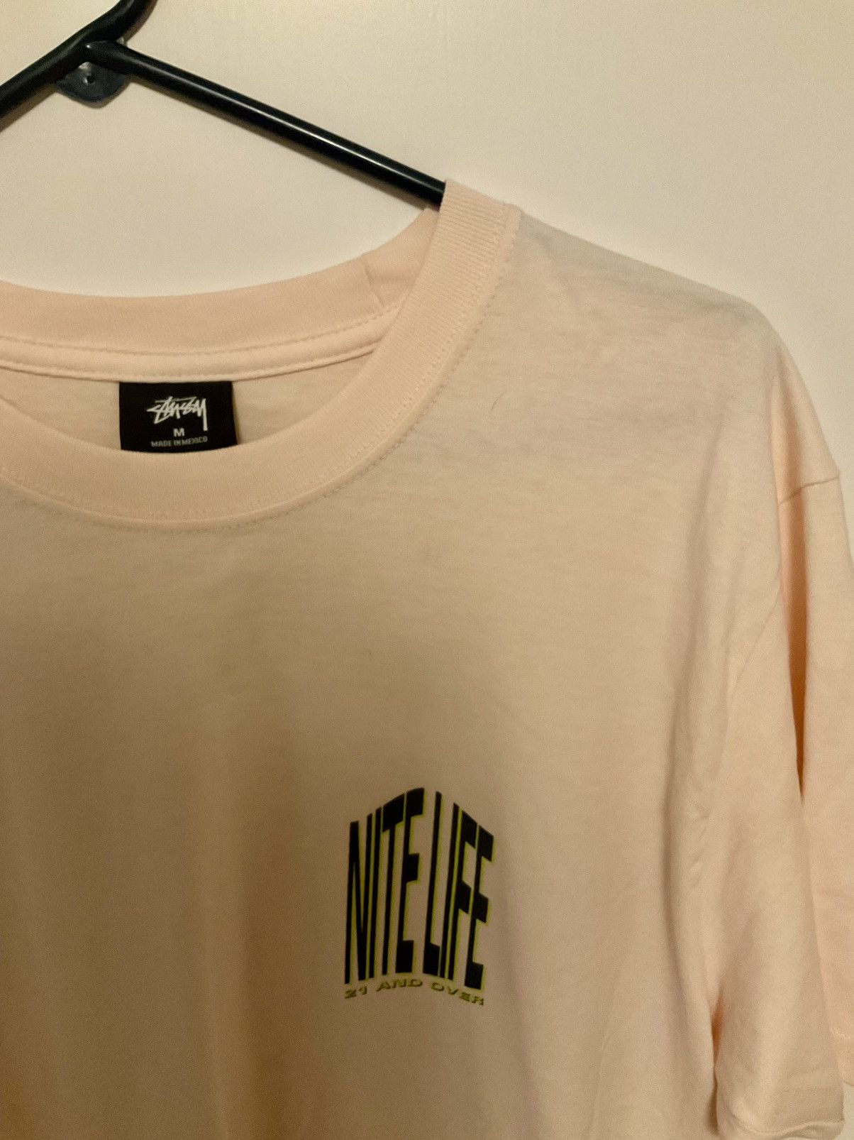 Stussy × Vintage Stussy Designs Nite Life Tekno Acid Frequencies Shirt Size US M / EU 48-50 / 2 - 3 Thumbnail