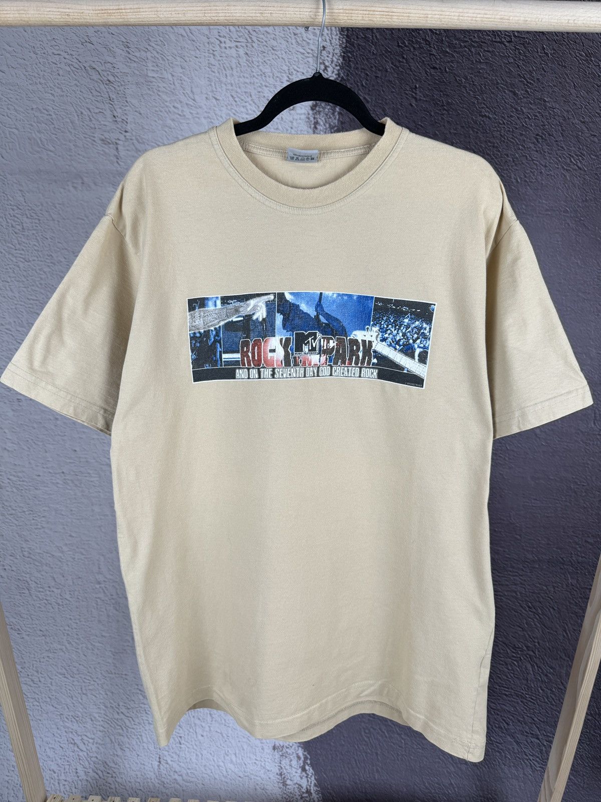 Mtv × Vintage MTV vintage 2003 Rock im Park beige band tee shirt Size US XL / EU 56 / 4 - 3 Thumbnail