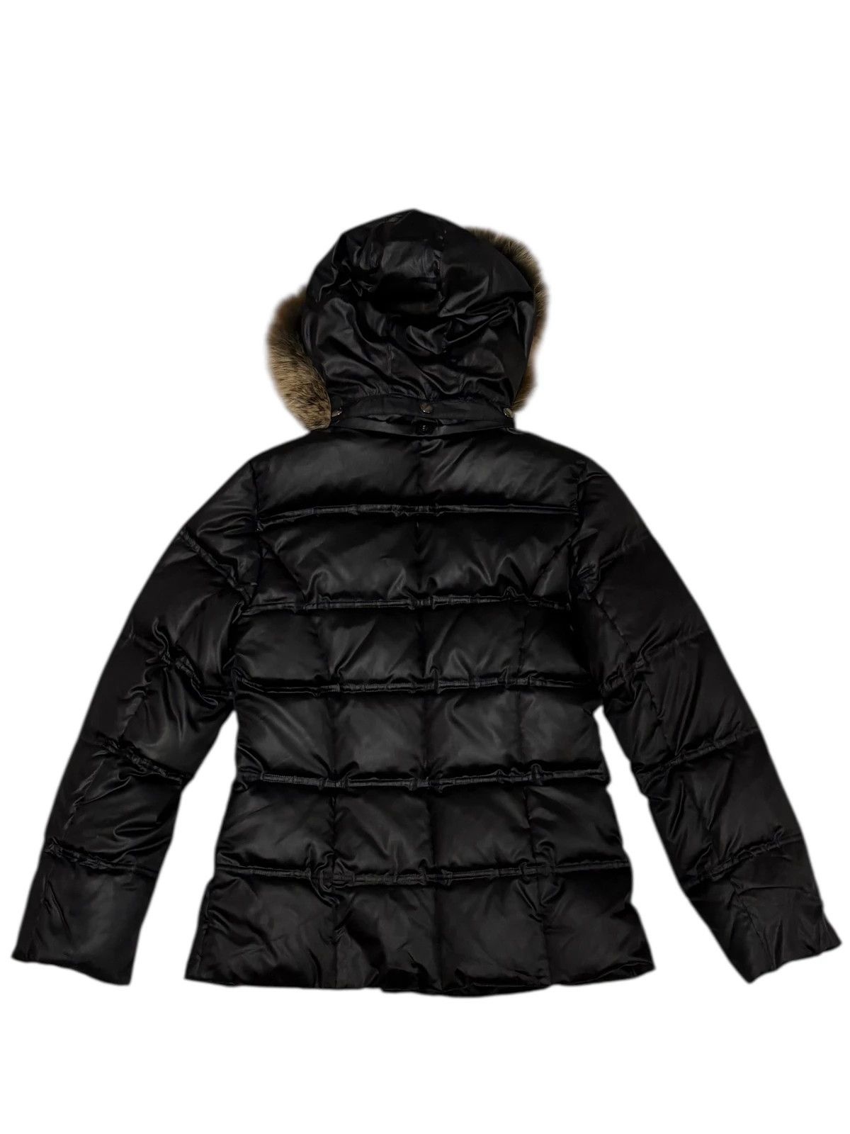 Other Japanese brand black fur hood down puffer jacket Size US S / EU 44-46 / 1 - 2 Thumbnail