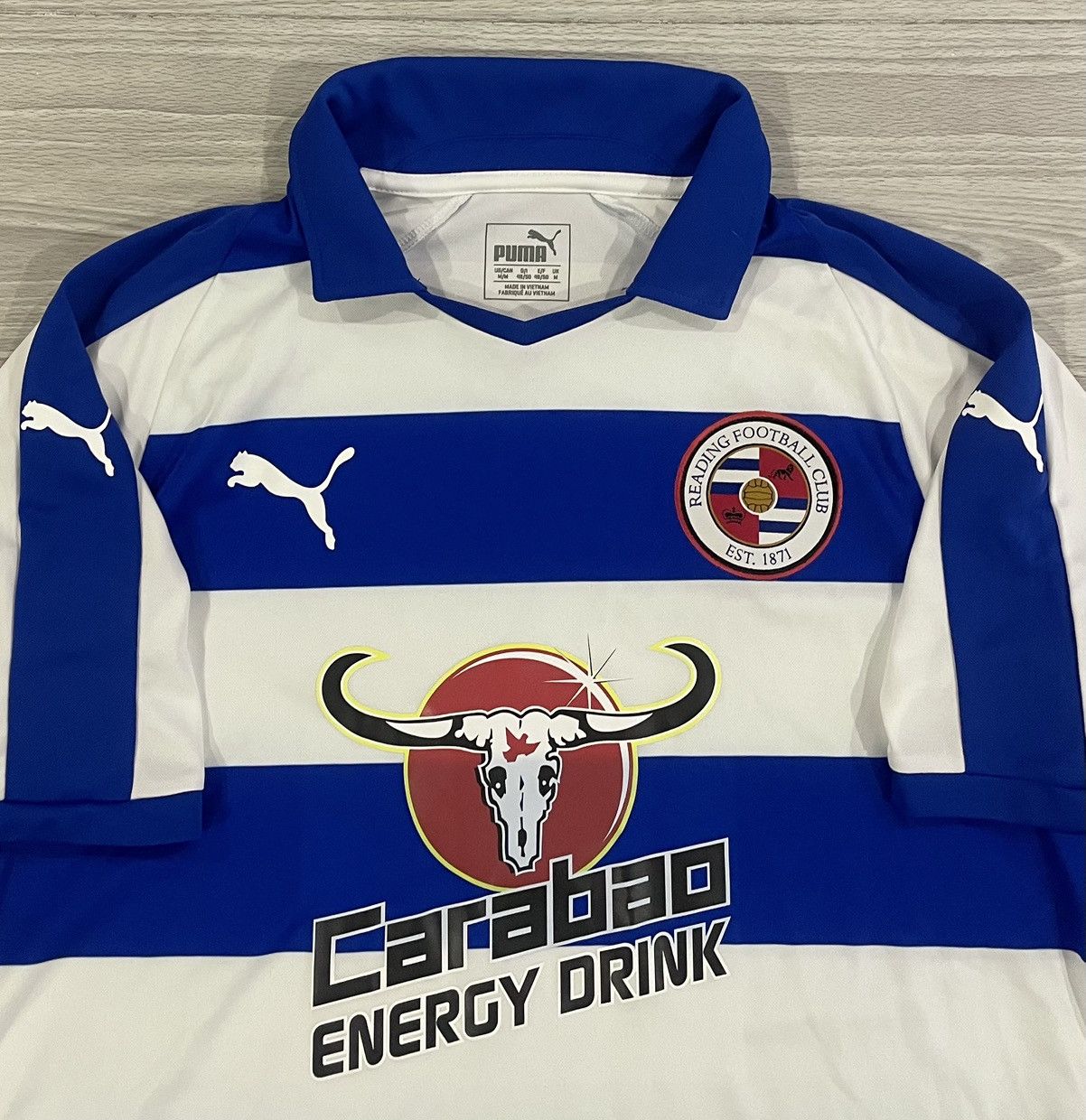 Puma Puma 2018/19 Reading Football Soccer Jersey Mens Size Medium Size US M / EU 48-50 / 2 - 2 Thumbnail