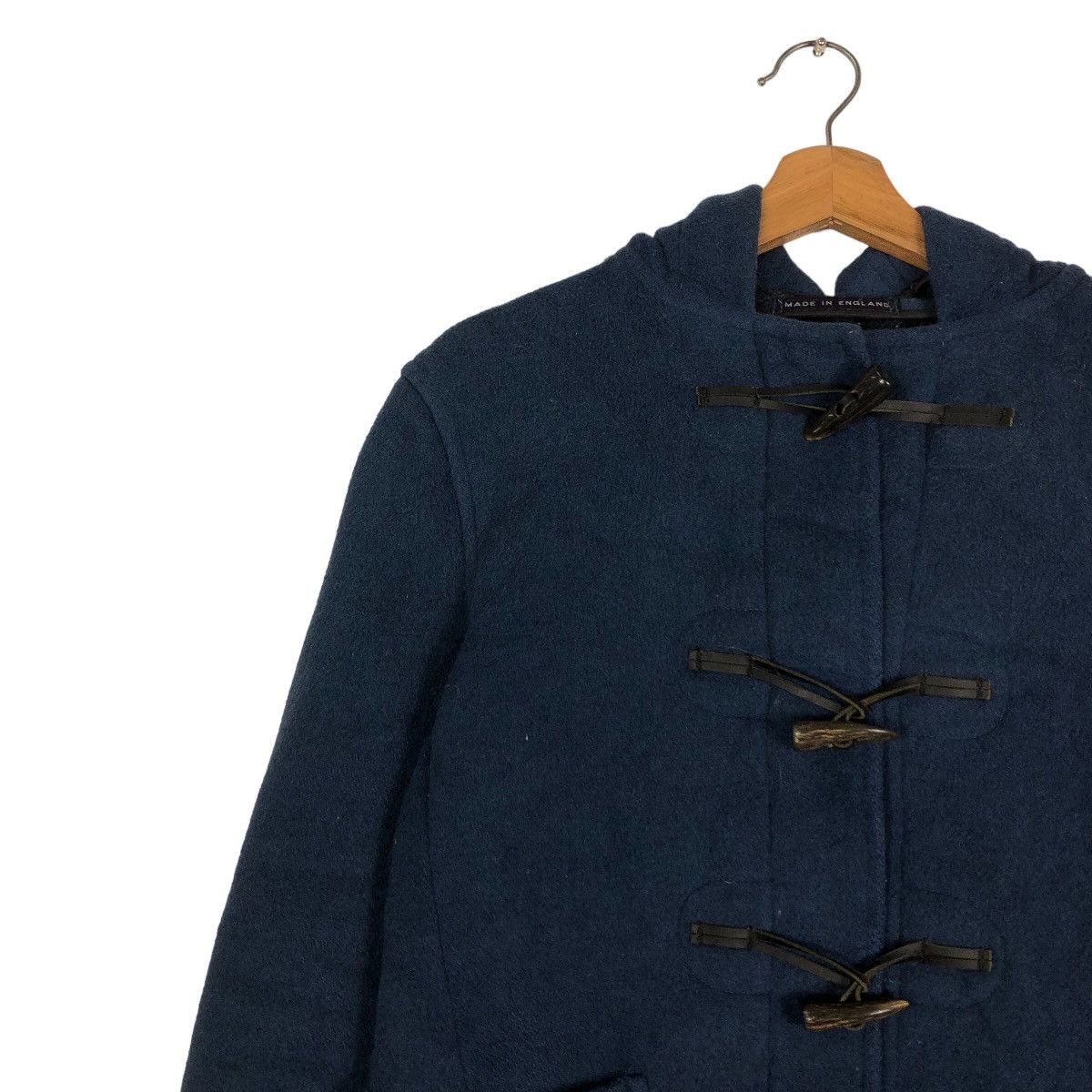 Gloverall 🔥Vintage Wool Duffle Jacket Herringbone Gloverall England Size US M / EU 48-50 / 2 - 7 Thumbnail