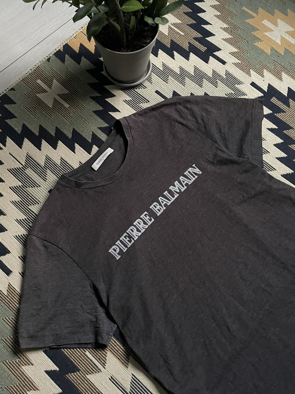 Pierre Balmain Pierre Balmain Logo T-shirt Size US M / EU 48-50 / 2 - 3 Thumbnail