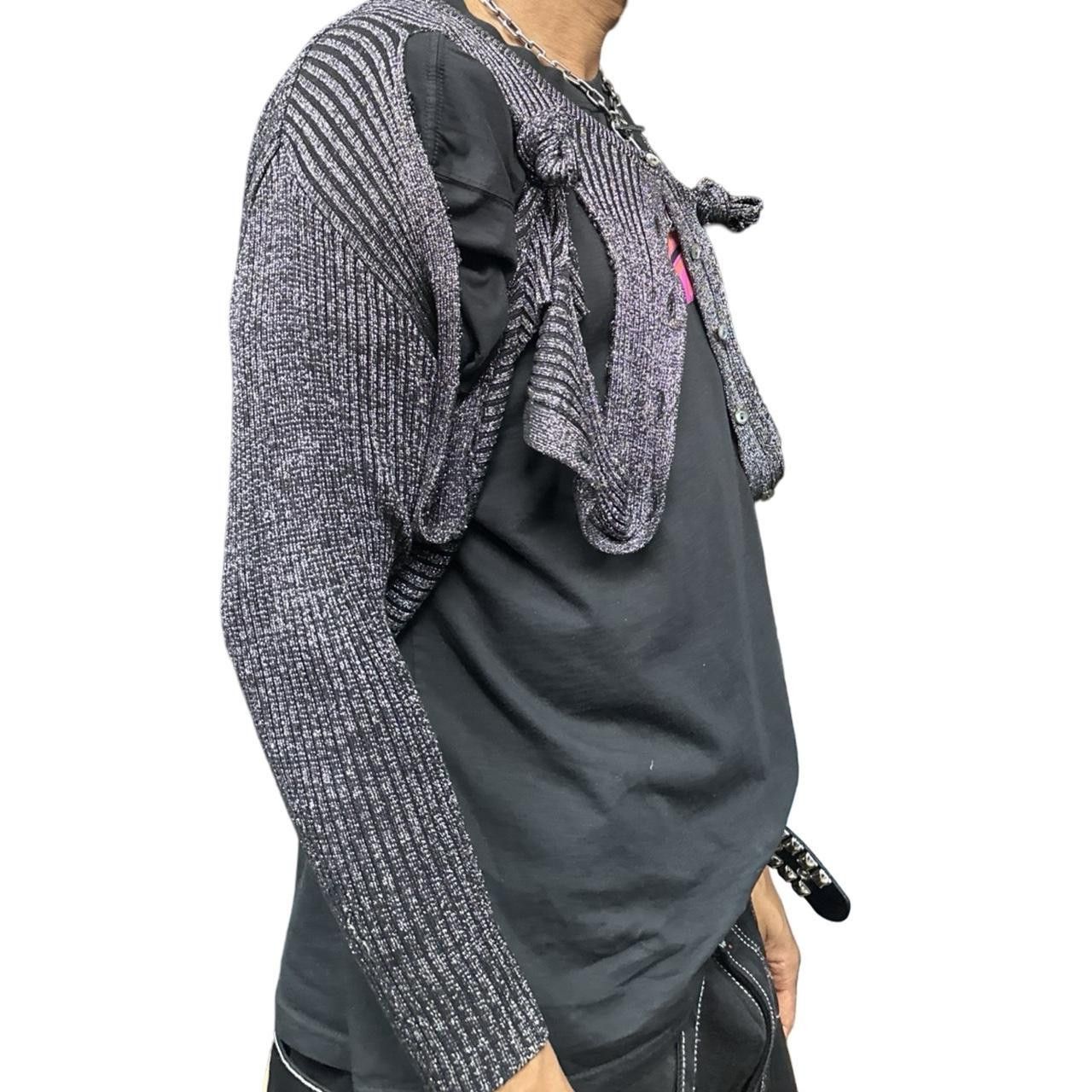 Other ASTROBOI* Knotted Modular Silver Cardigan - Medium Size US M / EU 48-50 / 2 - 5 Thumbnail