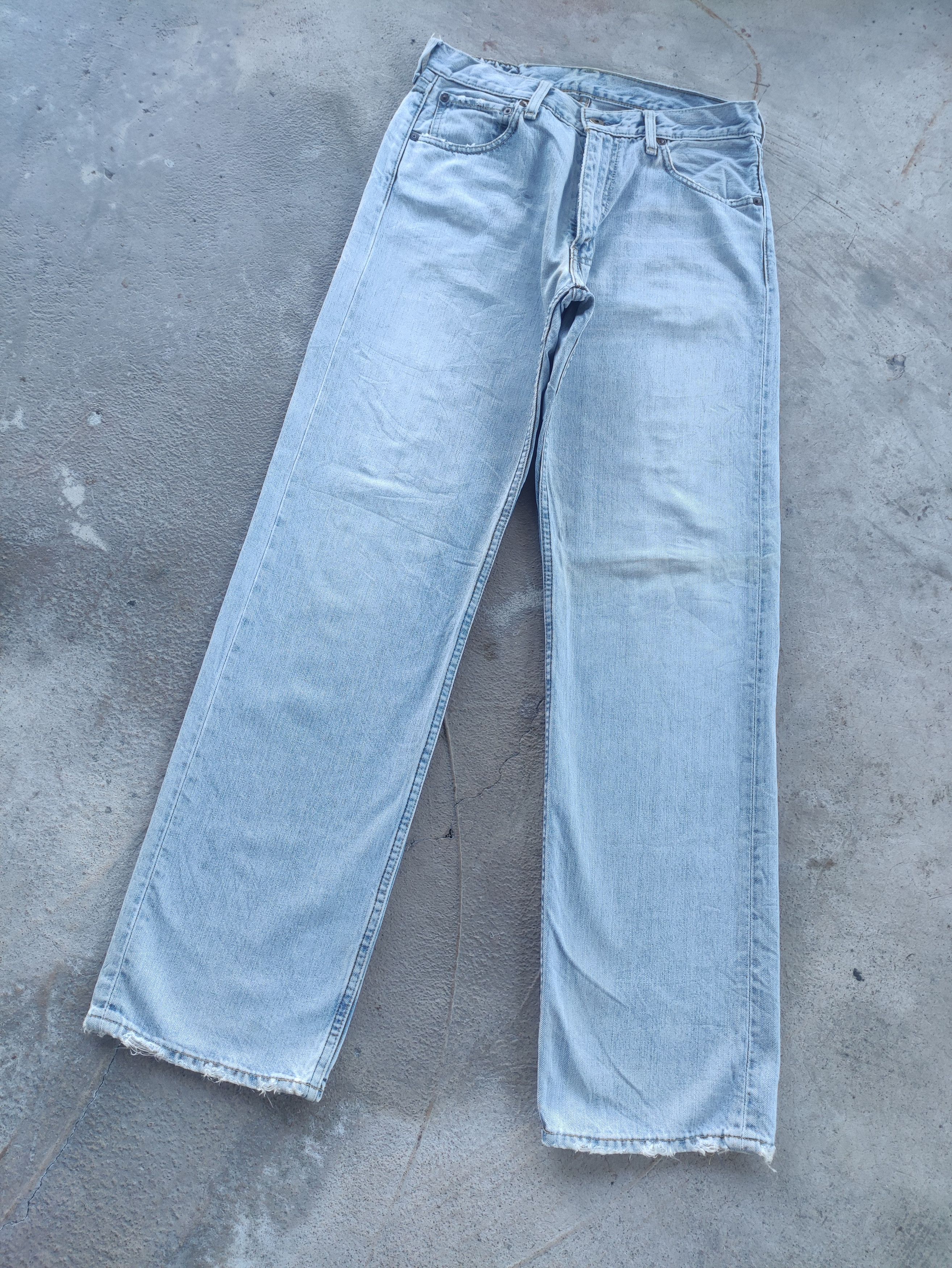 Japanese Brand Vintage Japanese Jean Distressed Faded Denim Size US 31 - 2 Thumbnail