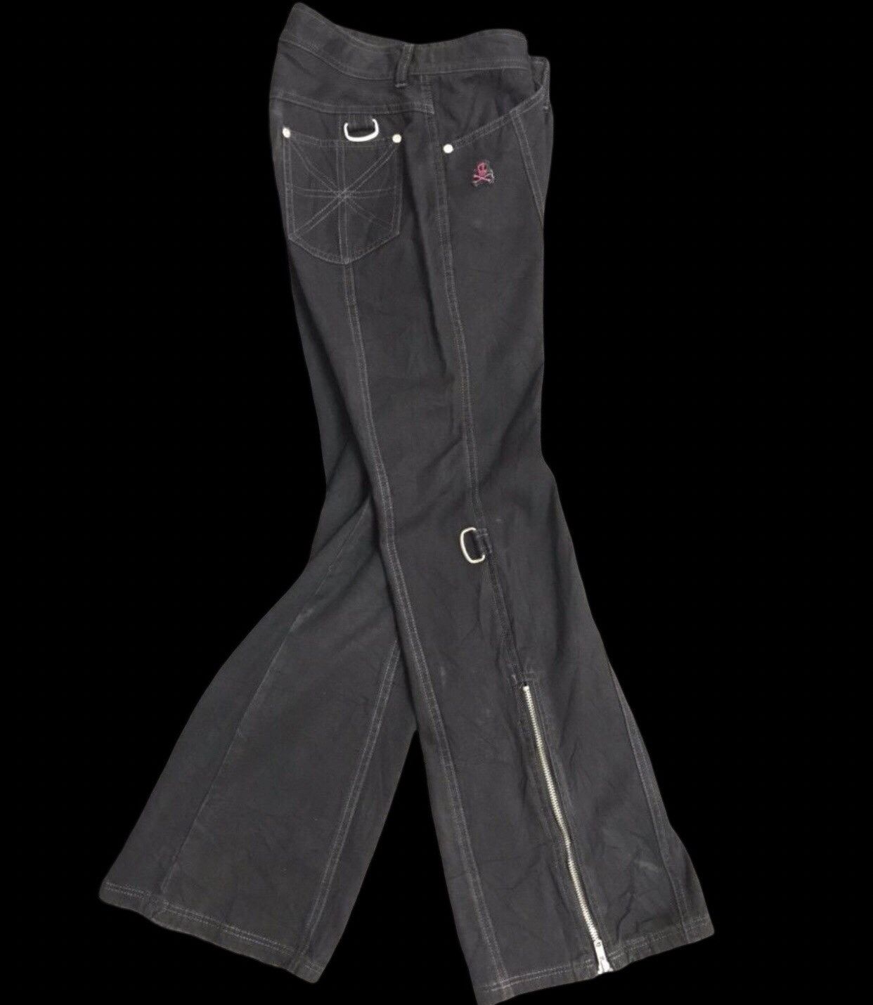 Japanese Brand Flare Seditionaries ALGONQUINS Street Brand Punk Pant Size 28" / US 6 / IT 42 - 1 Thumbnail