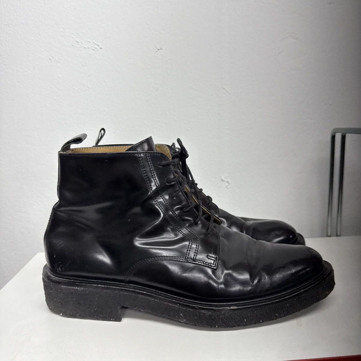 AMI Ami Alexandre Mattiussi combat boots laced up splatter Size US 10 / EU 43 - 2 Thumbnail