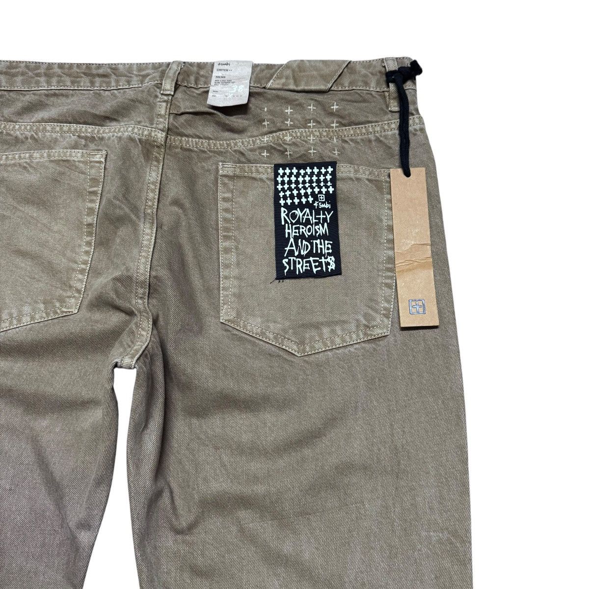Ksubi BNWT Ksubi Chitch Dunez Brown Denim Jeans Size US 38 / EU 54 - 12 Thumbnail