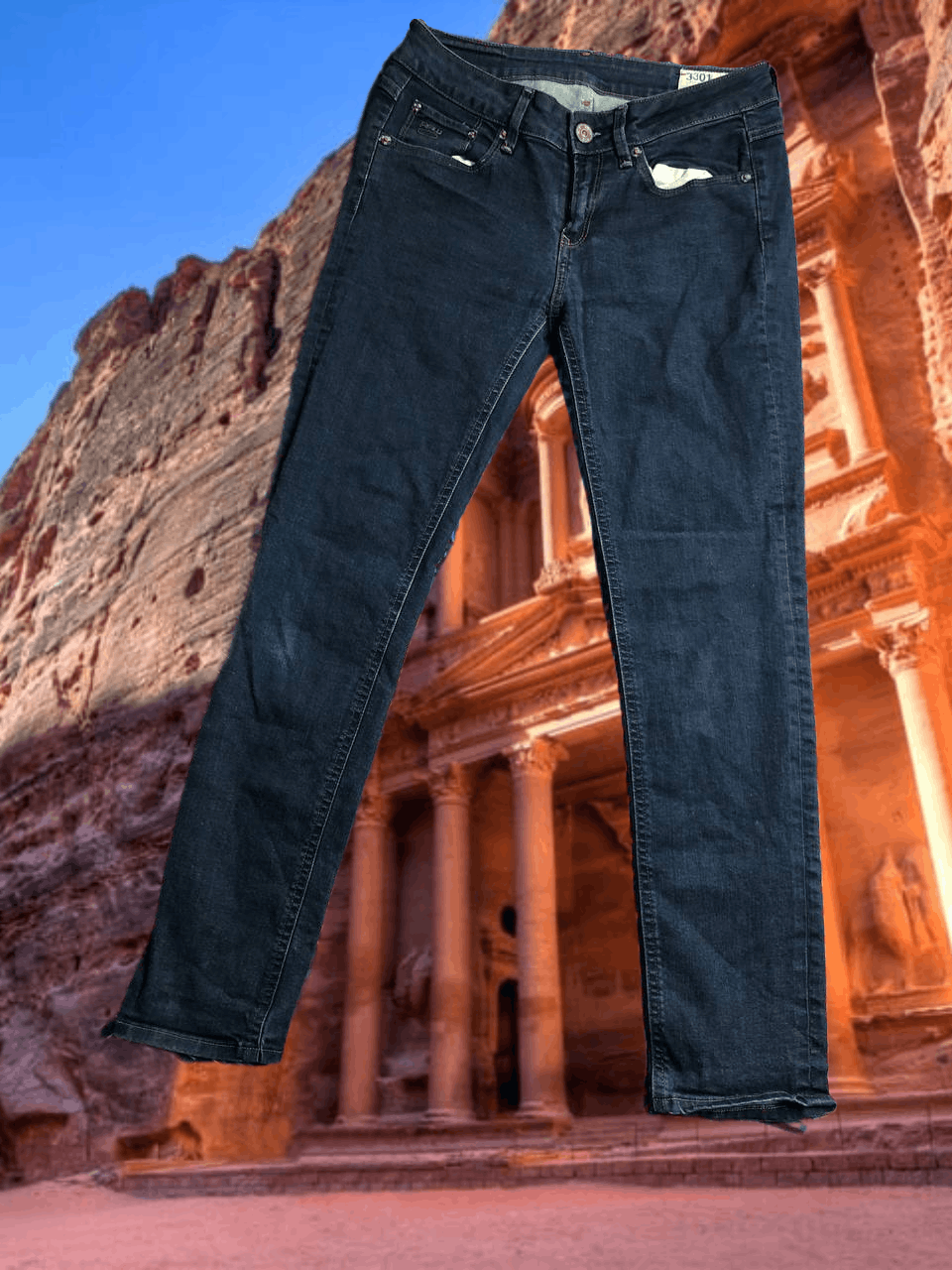 G-Star streetwear jeans blue vintage Y2K G-Star Raw 3301 Size US 29 - 1 Thumbnail